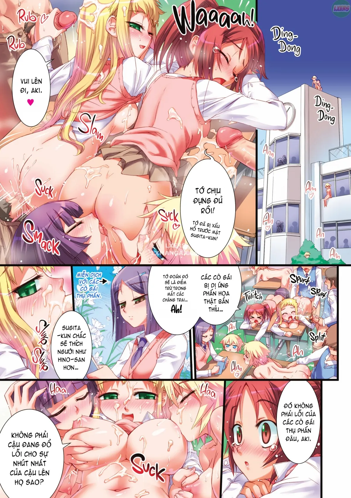 HentaiVN.net - Ảnh 28 - The Pollinic Girls Attack! Complete - Chap 1
