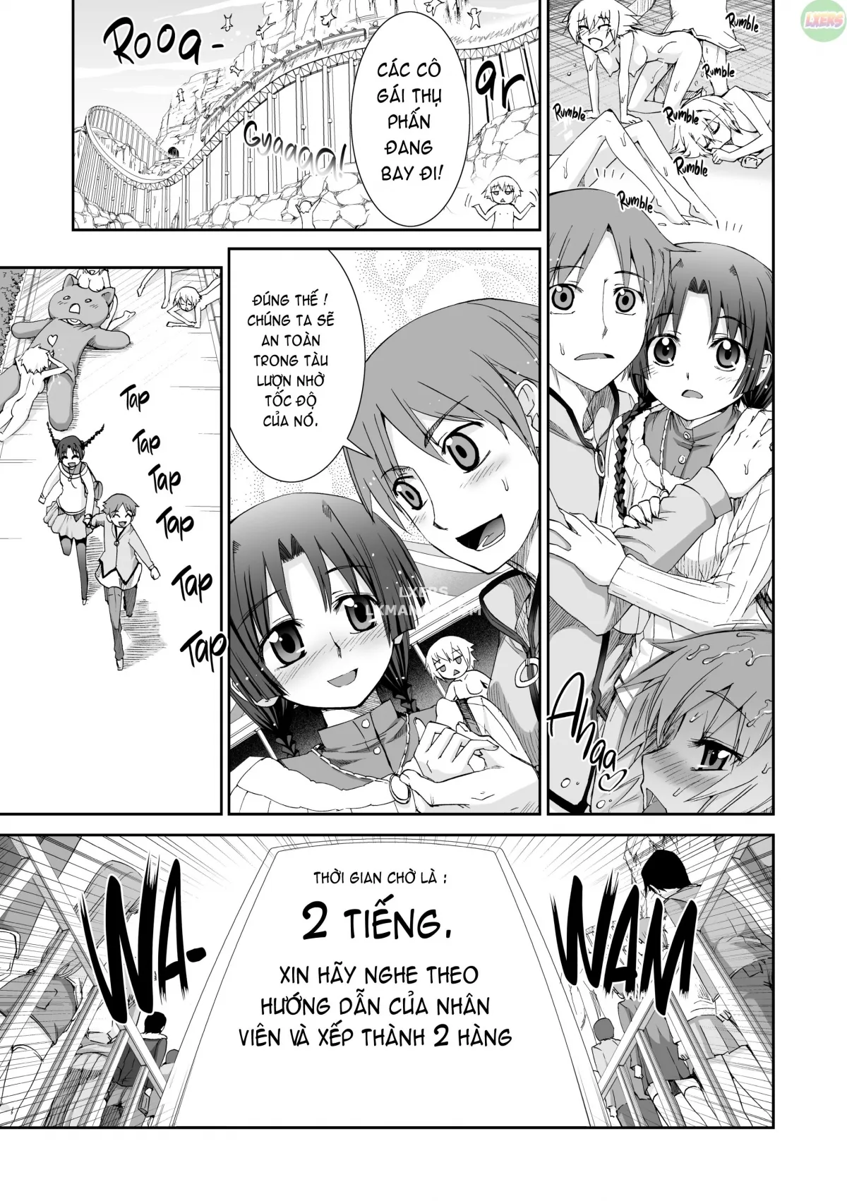 HentaiVN.net - Ảnh 23 - The Pollinic Girls Attack! Complete - Chap 3