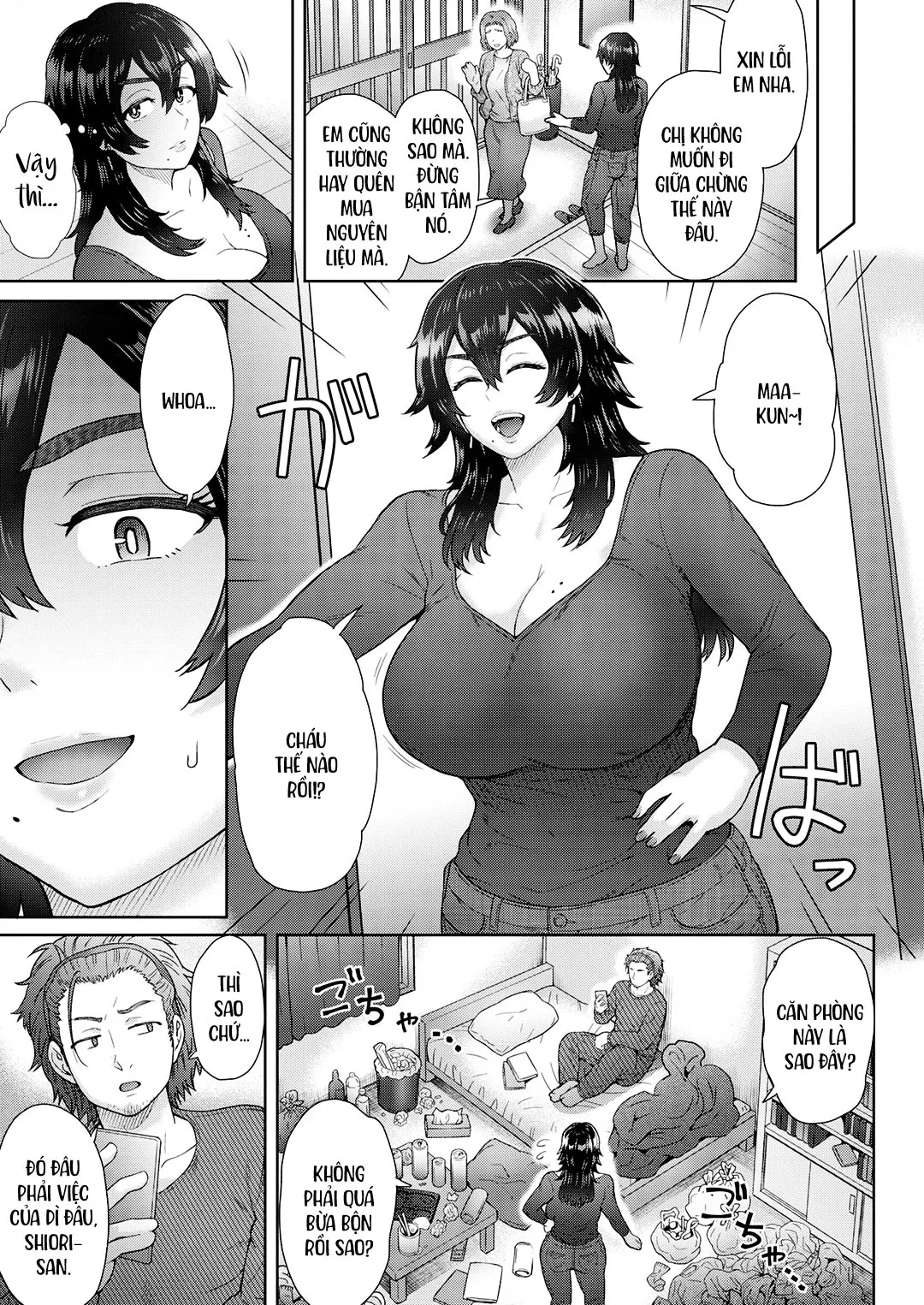 HentaiVN.net - Ảnh 4 - Dì tôi có một tài khoản bí mật? - Oneshot