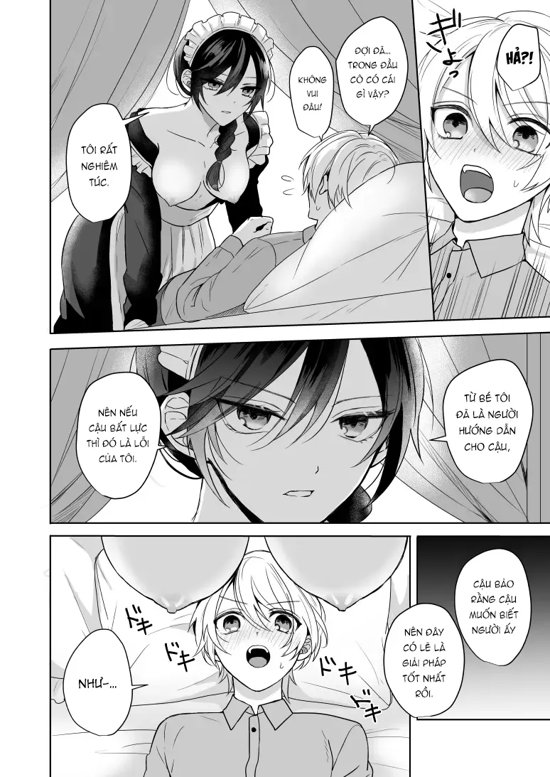 HentaiVN.net - Ảnh 10 - Omakase Kudasai Goshujin-sama [おまかせくださいご主人さま] - Oneshot