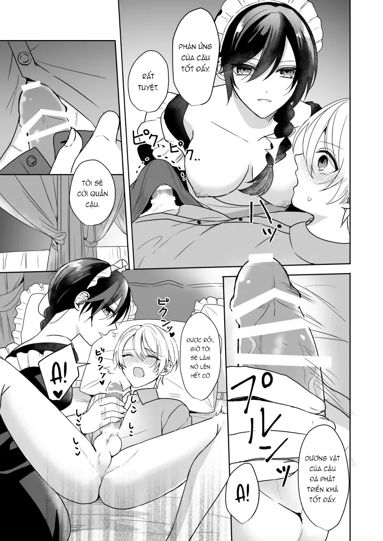 HentaiVN.net - Ảnh 11 - Omakase Kudasai Goshujin-sama [おまかせくださいご主人さま] - Oneshot