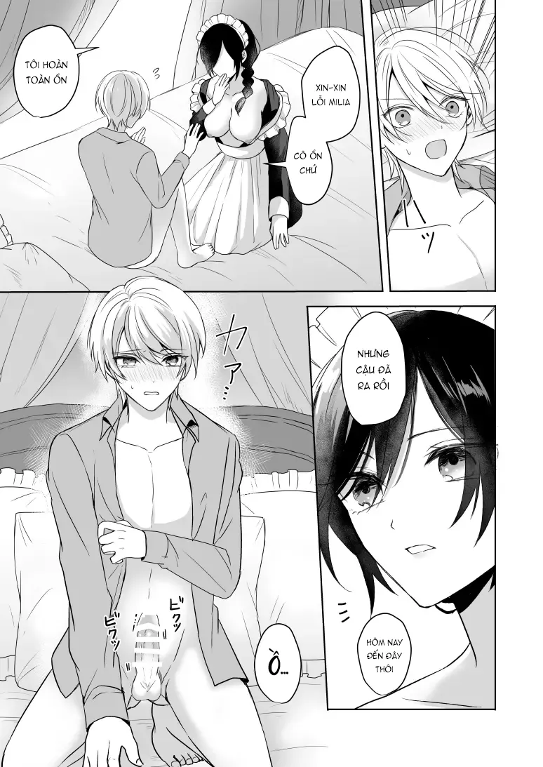 HentaiVN.net - Ảnh 13 - Omakase Kudasai Goshujin-sama [おまかせくださいご主人さま] - Oneshot