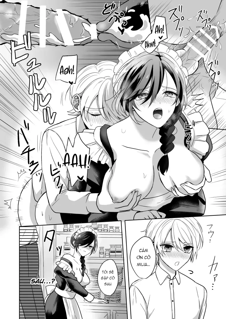 HentaiVN.net - Ảnh 26 - Omakase Kudasai Goshujin-sama [おまかせくださいご主人さま] - Oneshot