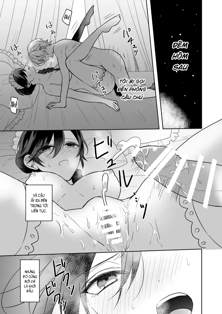 HentaiVN.net - Ảnh 27 - Omakase Kudasai Goshujin-sama [おまかせくださいご主人さま] - Oneshot