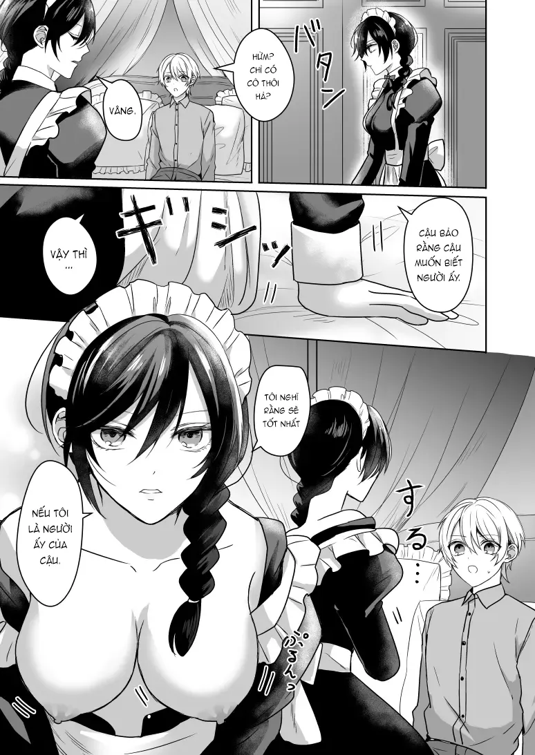 HentaiVN.net - Ảnh 9 - Omakase Kudasai Goshujin-sama [おまかせくださいご主人さま] - Oneshot