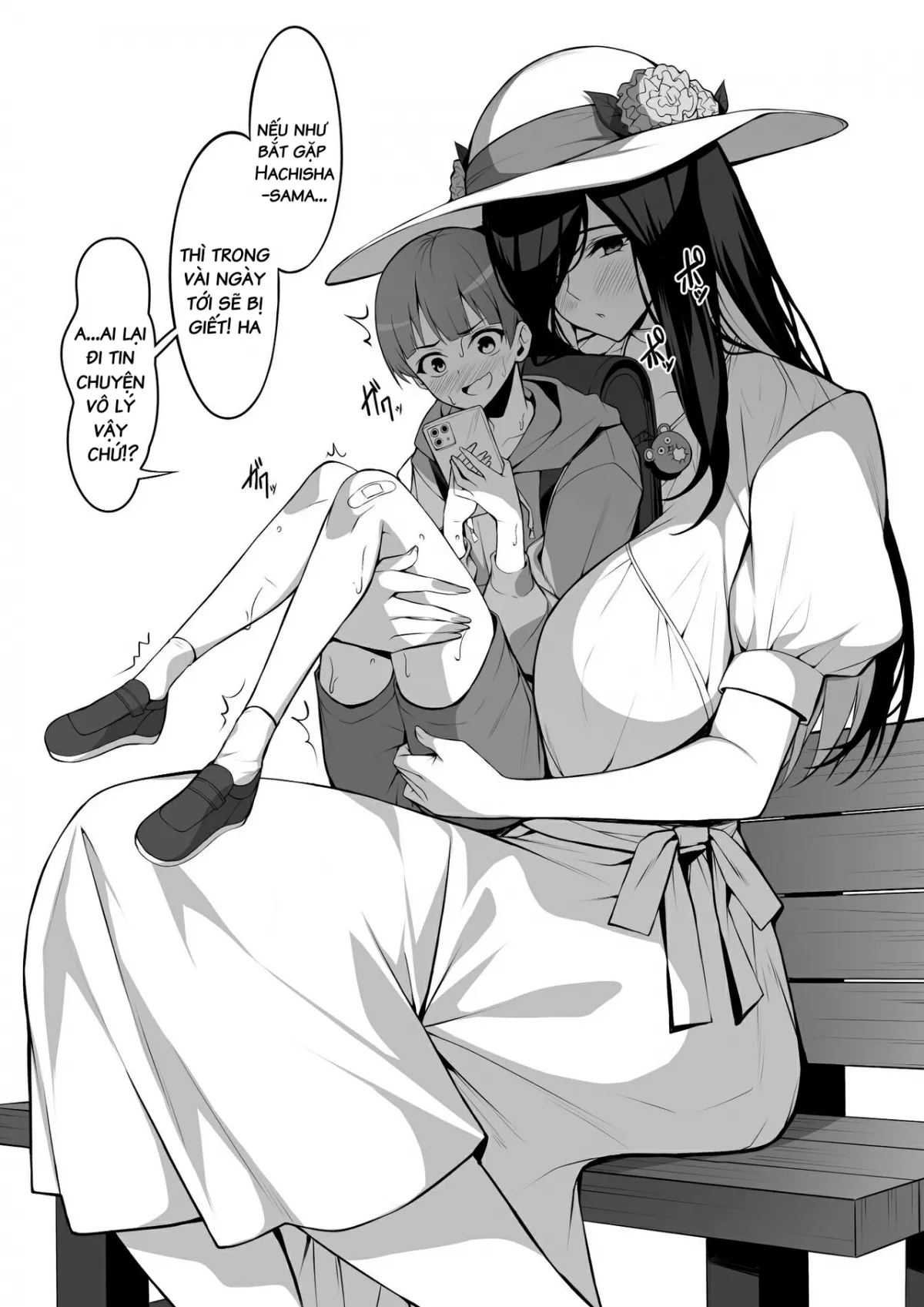 HentaiVN.net - Ảnh 4 - Đừng nói xấu ma vubu [Hasshaku-sama wa Miraretai] - Oneshot