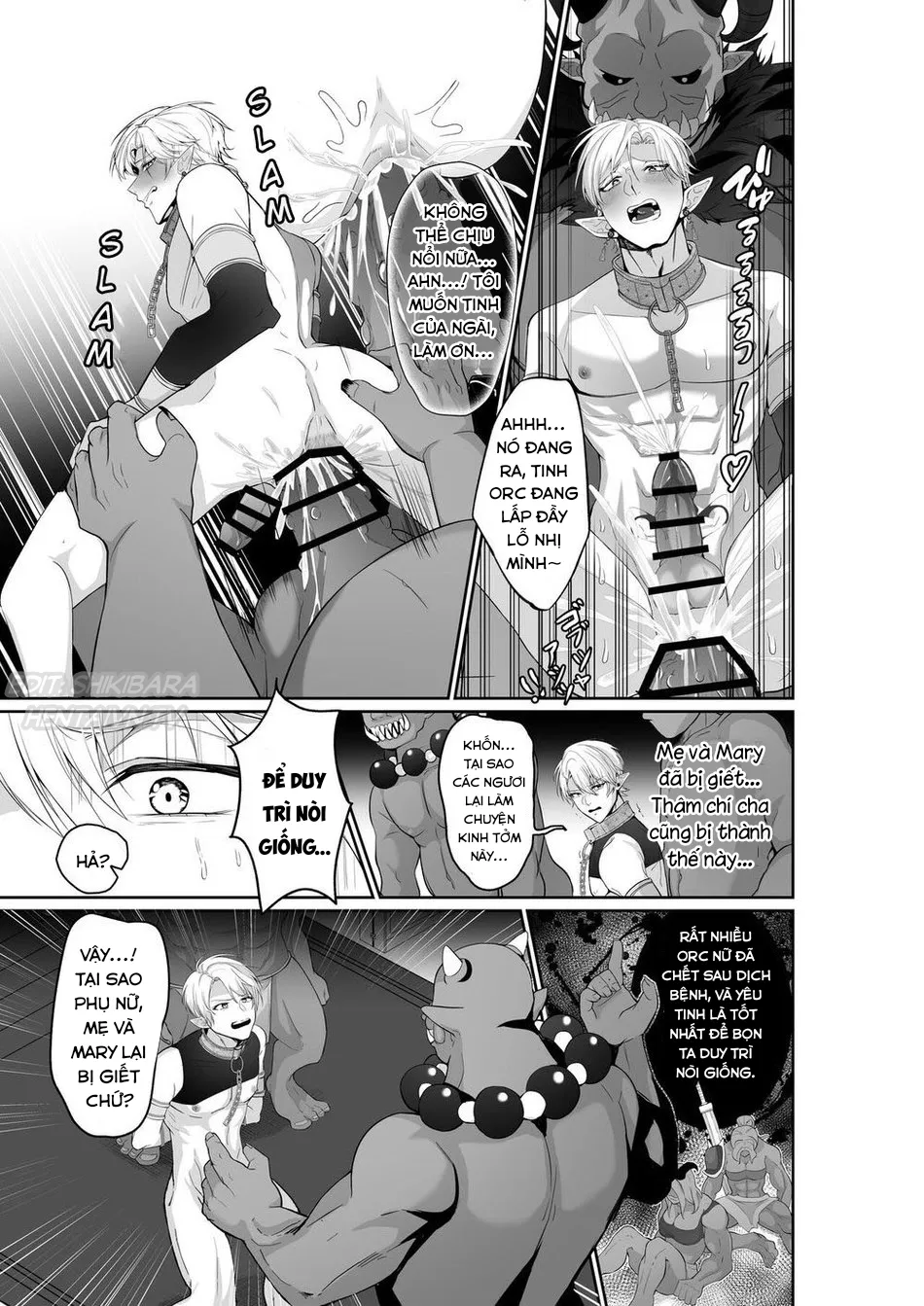 HentaiVN.net - Ảnh 11 - The Pleasure Fall of the Elven Princes - Oneshot