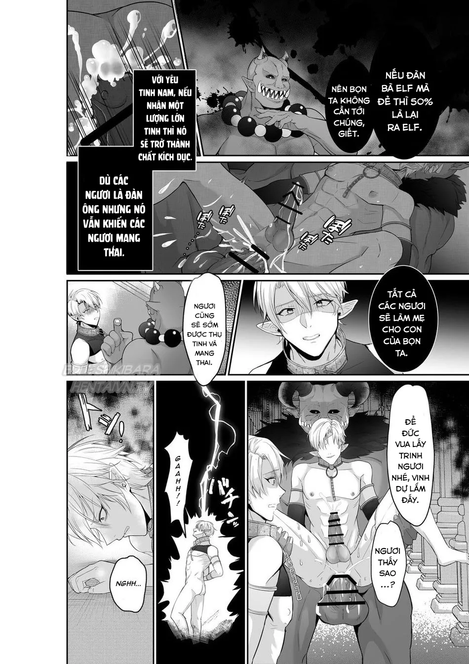 HentaiVN.net - Ảnh 12 - The Pleasure Fall of the Elven Princes - Oneshot