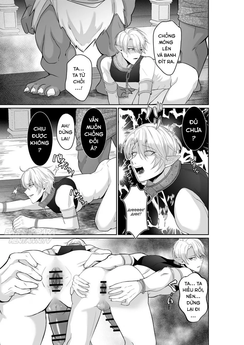 HentaiVN.net - Ảnh 13 - The Pleasure Fall of the Elven Princes - Oneshot