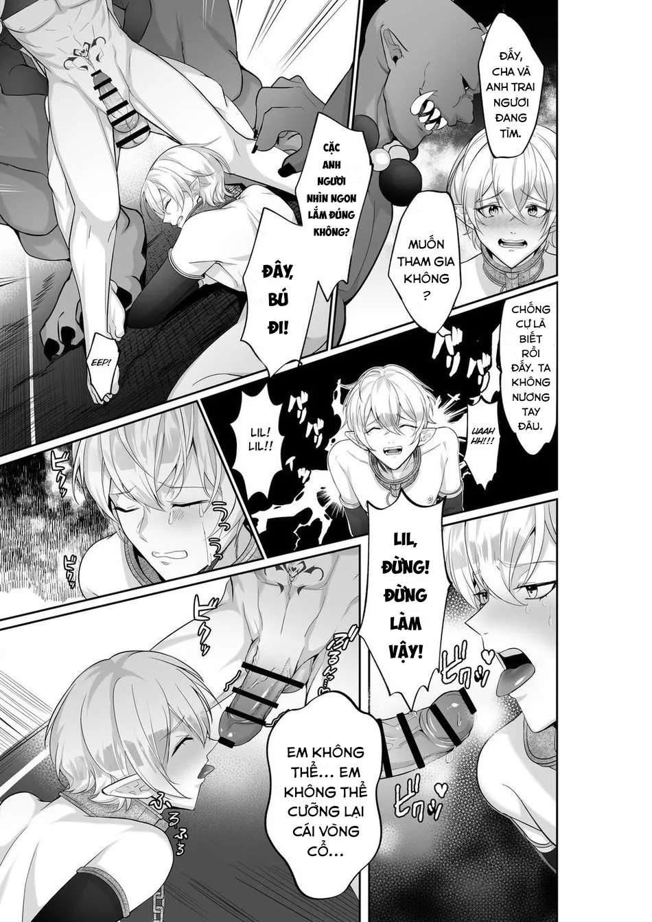HentaiVN.net - Ảnh 17 - The Pleasure Fall of the Elven Princes - Oneshot