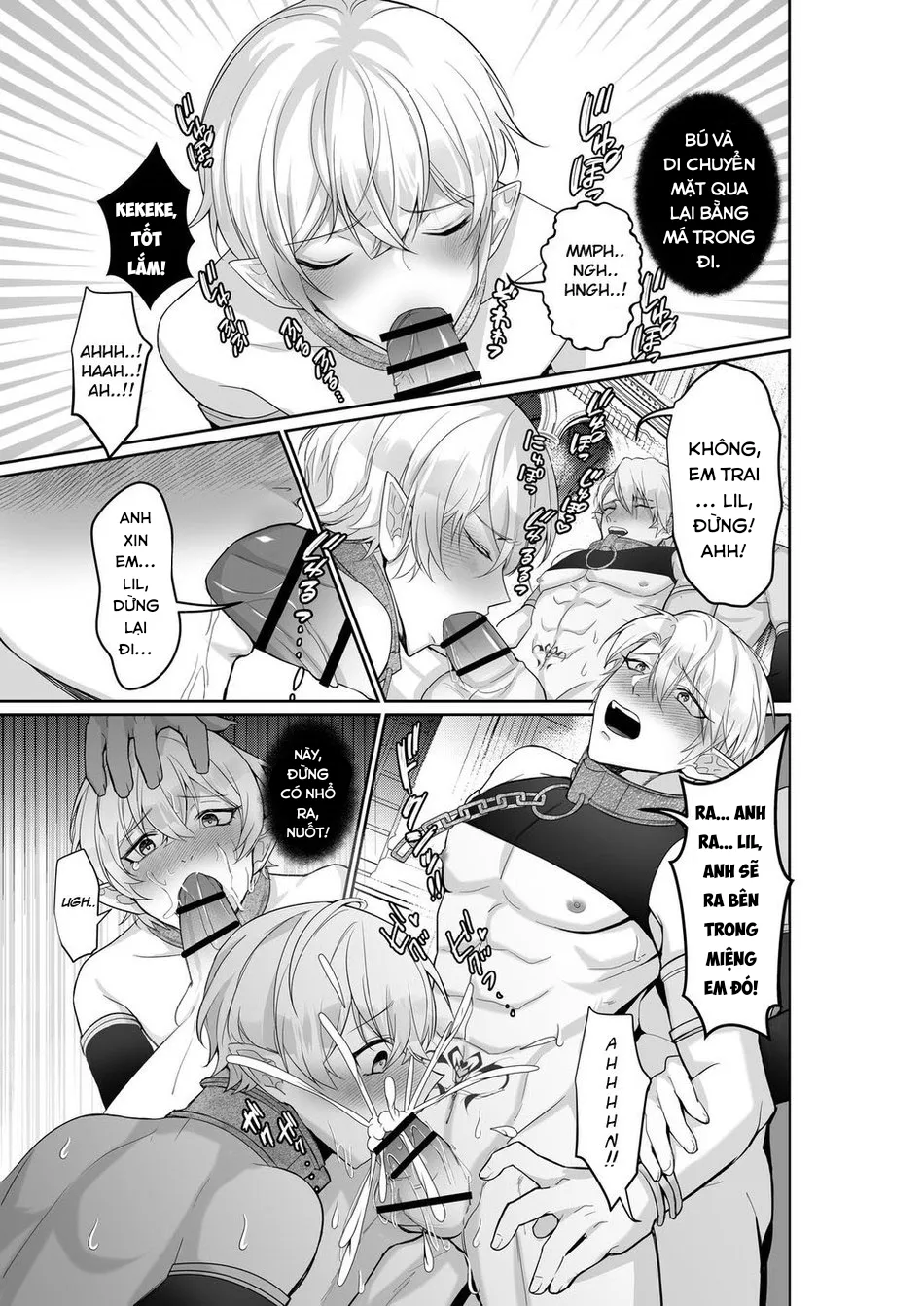 HentaiVN.net - Ảnh 19 - The Pleasure Fall of the Elven Princes - Oneshot