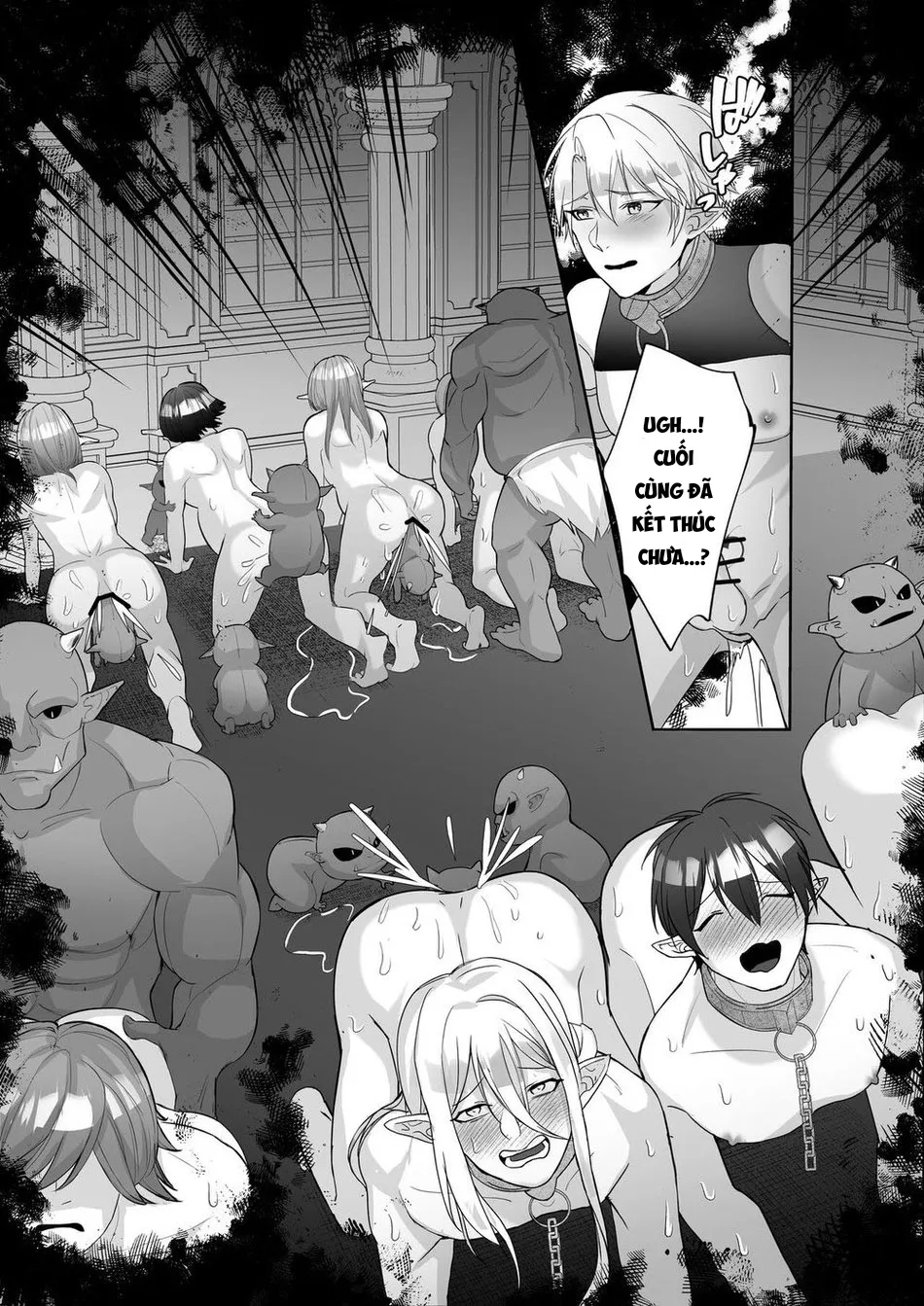 HentaiVN.net - Ảnh 33 - The Pleasure Fall of the Elven Princes - Oneshot