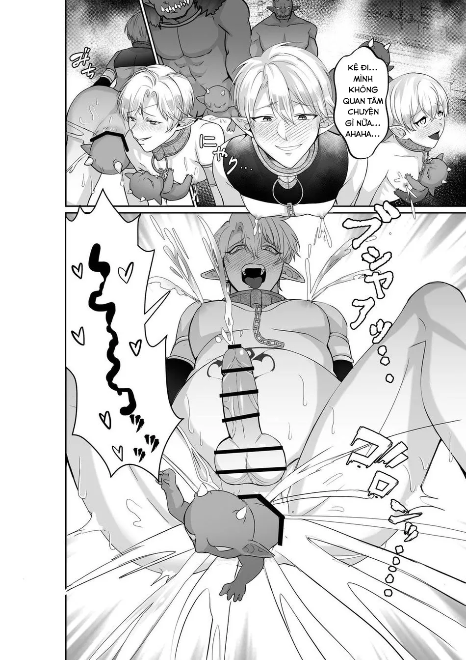 HentaiVN.net - Ảnh 36 - The Pleasure Fall of the Elven Princes - Oneshot