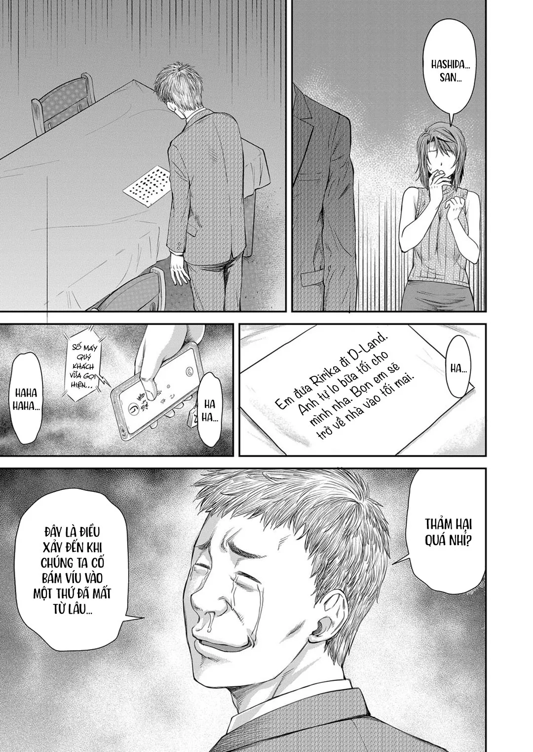 HentaiVN.net - Ảnh 10 - Tình cha con khác họ [Oyako no Jijo; A Father-Daughter Situation] - Oneshot