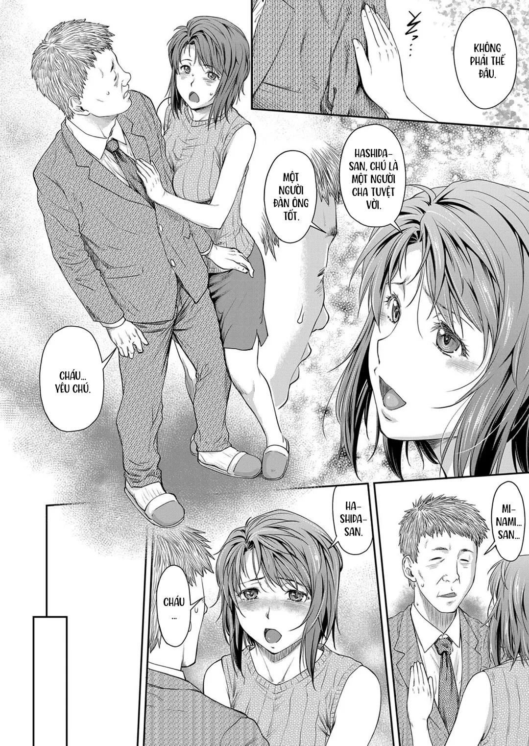 HentaiVN.net - Ảnh 11 - Tình cha con khác họ [Oyako no Jijo; A Father-Daughter Situation] - Oneshot