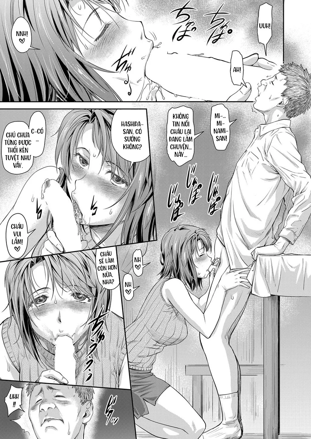 HentaiVN.net - Ảnh 12 - Tình cha con khác họ [Oyako no Jijo; A Father-Daughter Situation] - Oneshot