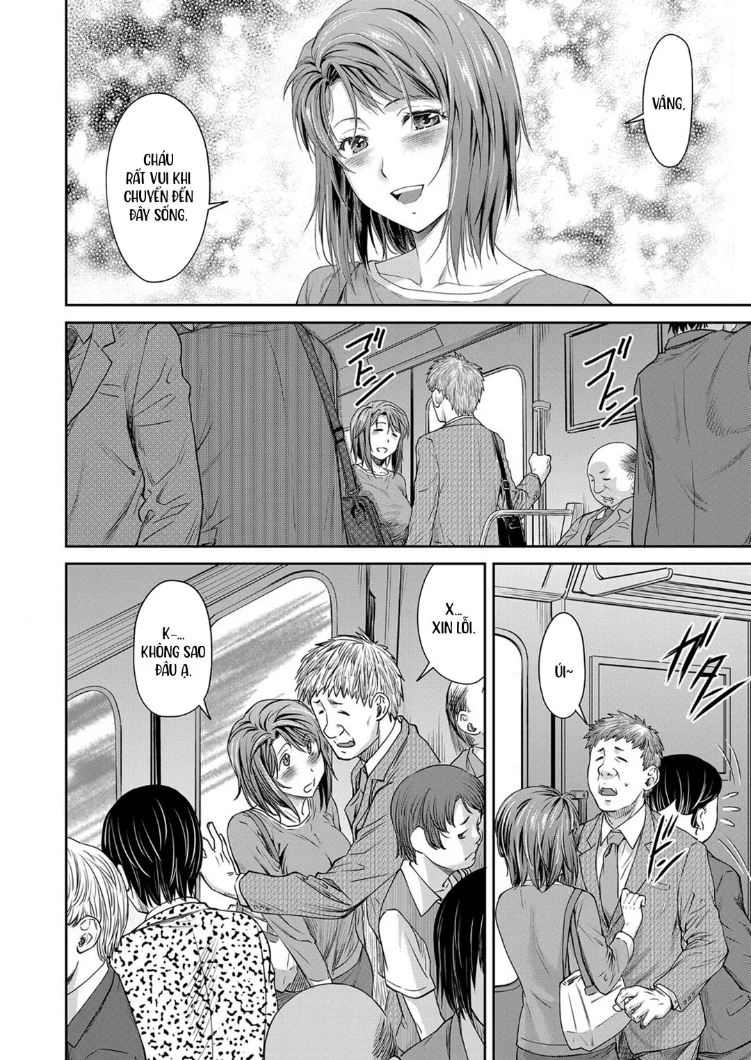 HentaiVN.net - Ảnh 3 - Tình cha con khác họ [Oyako no Jijo; A Father-Daughter Situation] - Oneshot