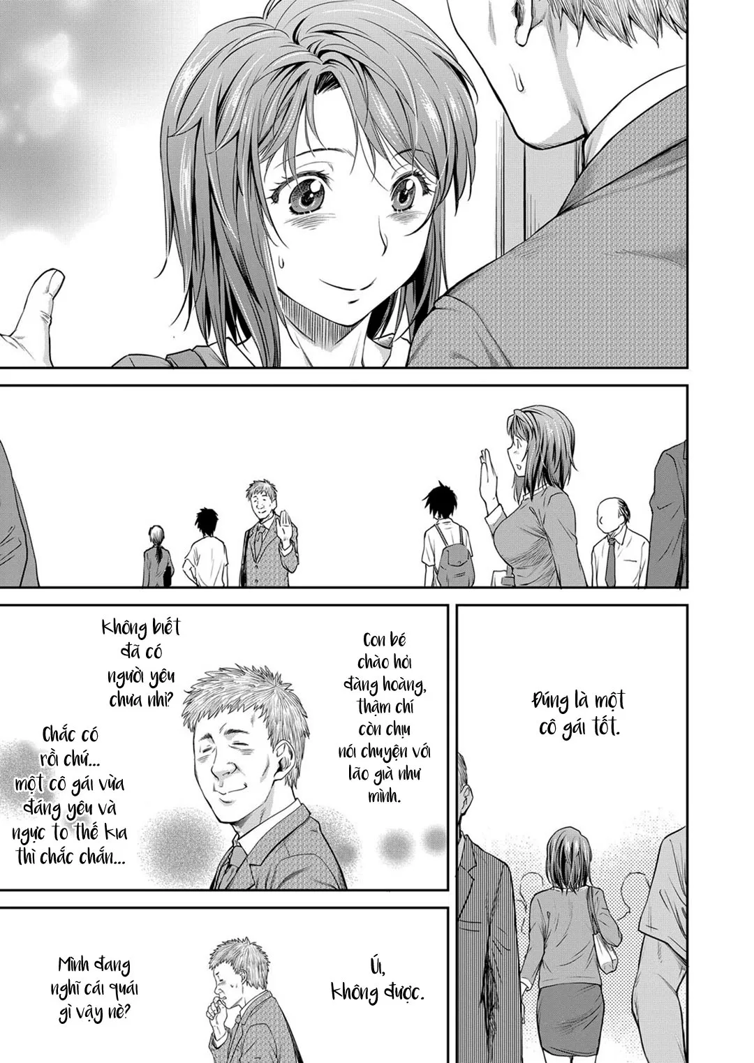 HentaiVN.net - Ảnh 4 - Tình cha con khác họ [Oyako no Jijo; A Father-Daughter Situation] - Oneshot