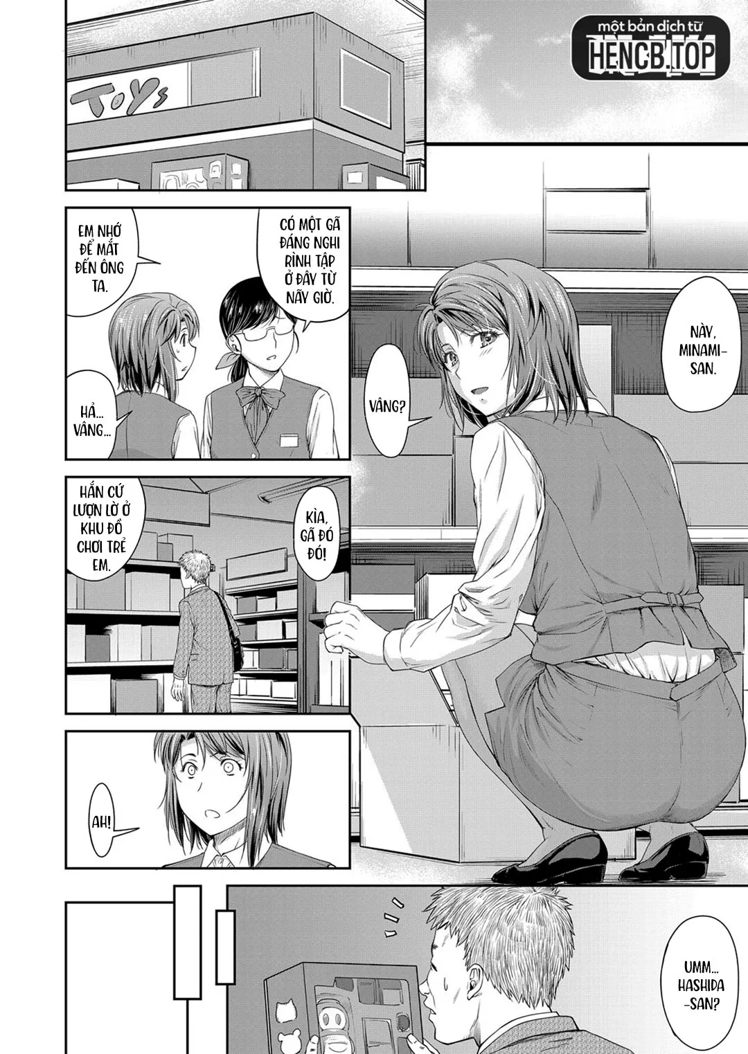 HentaiVN.net - Ảnh 7 - Tình cha con khác họ [Oyako no Jijo; A Father-Daughter Situation] - Oneshot