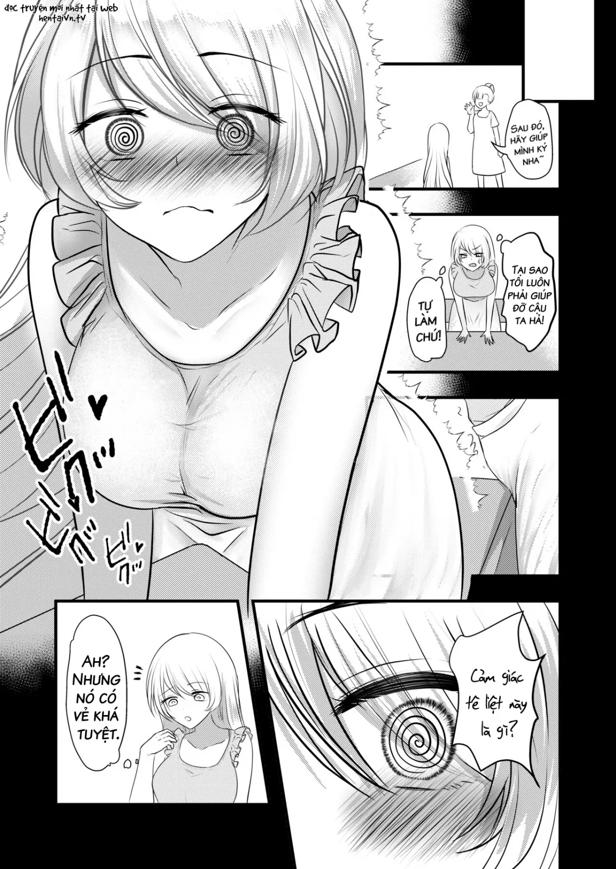 HentaiVN.net - Ảnh 4 - Chị gái nghiện thủ dâm [Roshutsu Onanie] - Oneshot