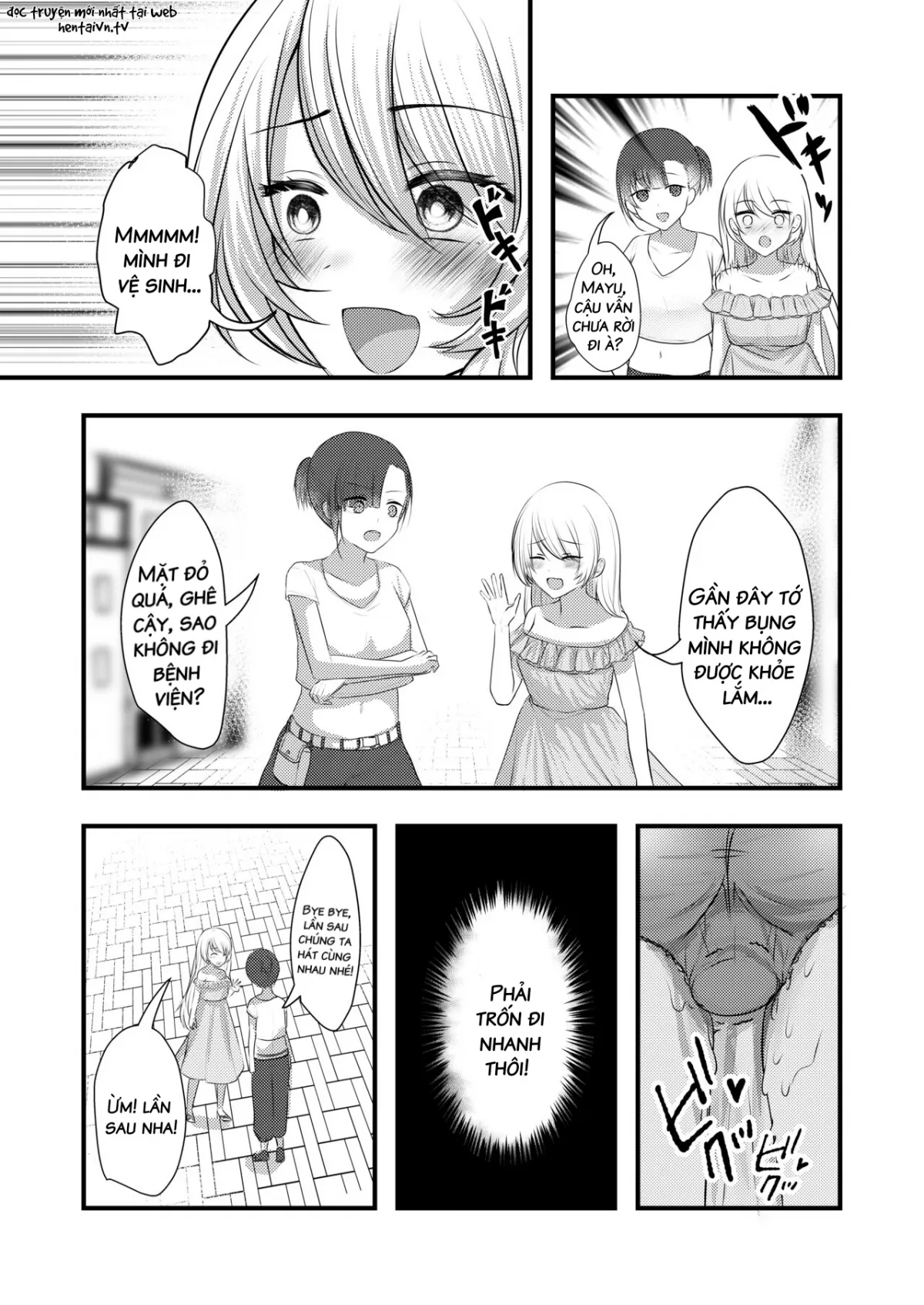 HentaiVN.net - Ảnh 8 - Chị gái nghiện thủ dâm [Roshutsu Onanie] - Oneshot
