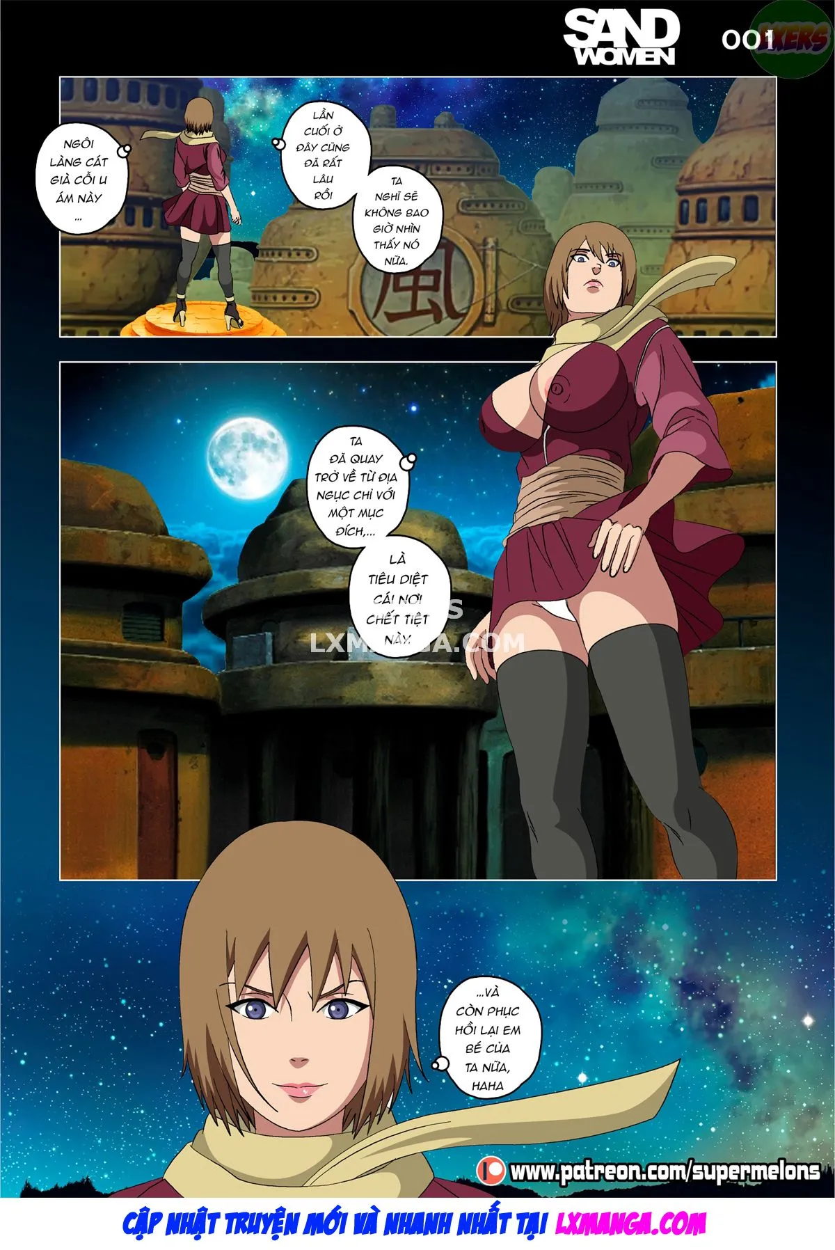 HentaiVN.net - Ảnh 5 - Sand Women - Oneshot