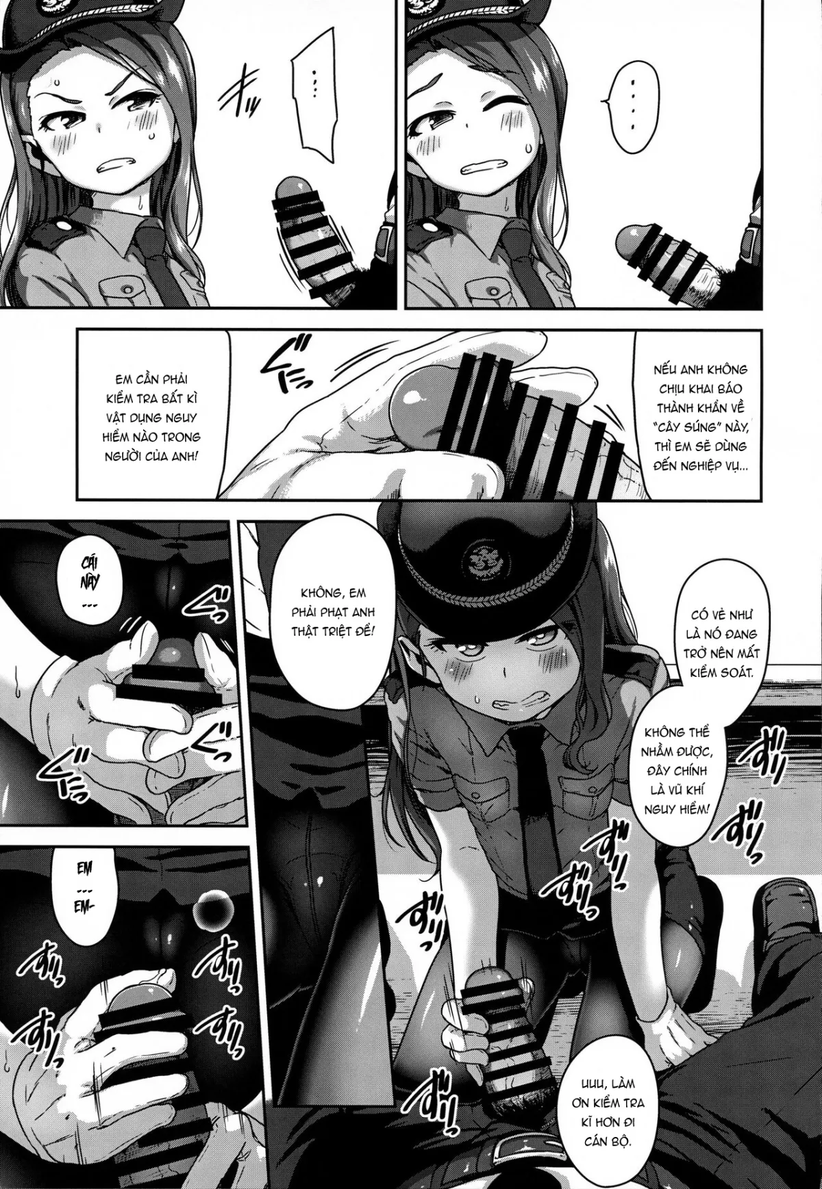 HentaiVN.net - Ảnh 5 - Kính Thưa Hội Đồng Xét Xử! [オマワリサンコノヒトデス] - 1shot
