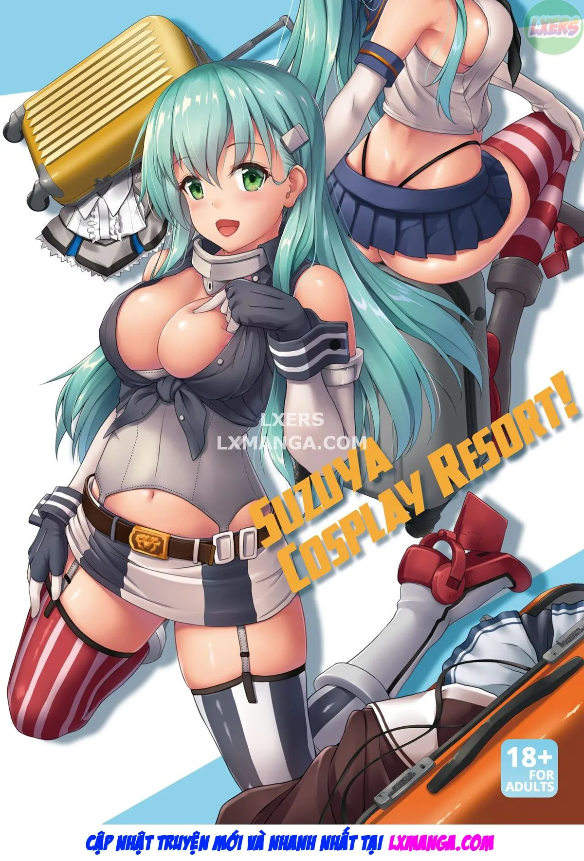 HentaiVN.net - Ảnh 4 - Suzuya Cosplay Report! [Suzuya to Cos Resort!] - Oneshot