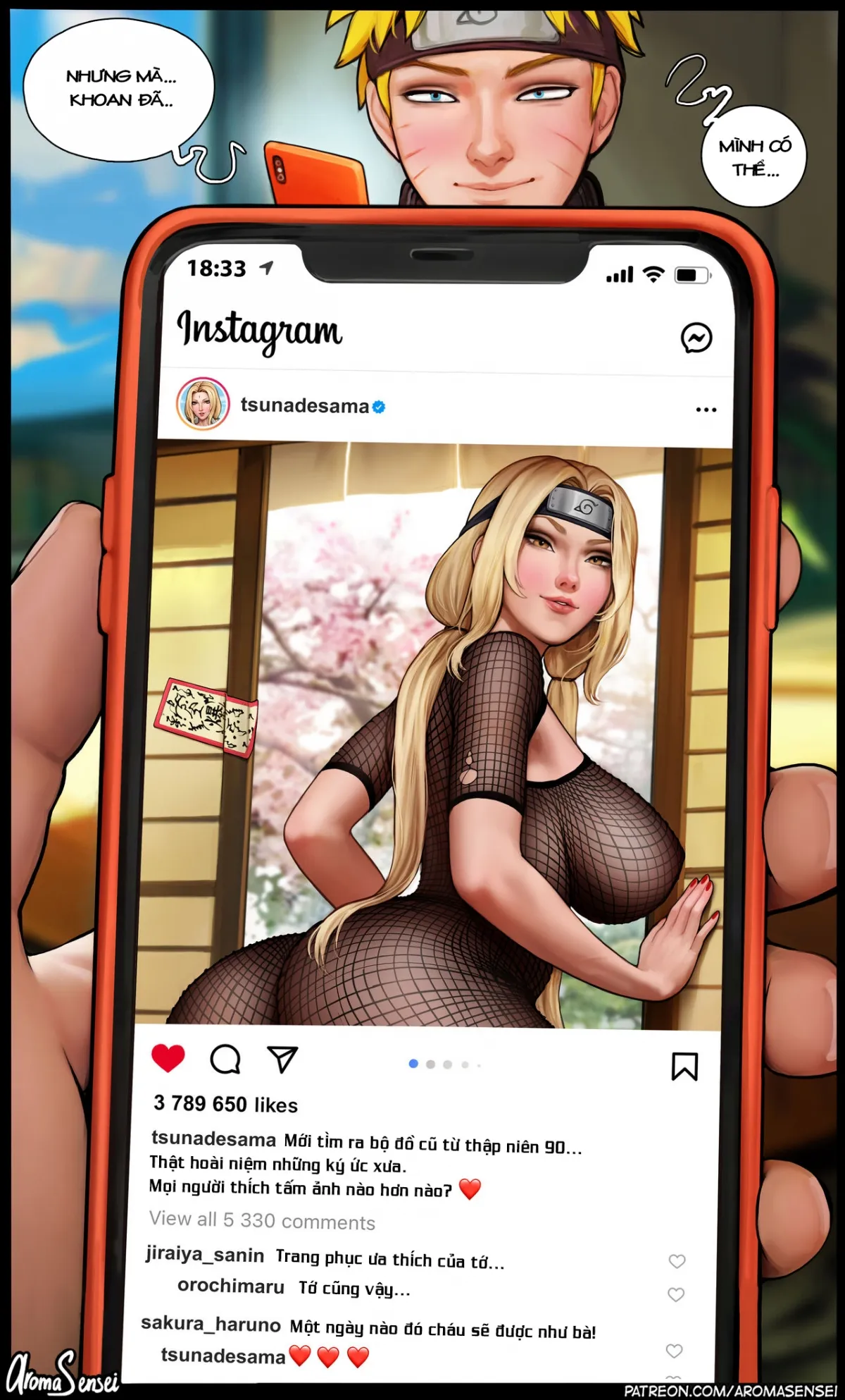 HentaiVN.net - Ảnh 13 - LEWD CHRONICLES (Girls) - Part 1. Cuộc Sống Thượng Lưu Của Tsunade Và Sự Giác Ngộ Của Naruto~