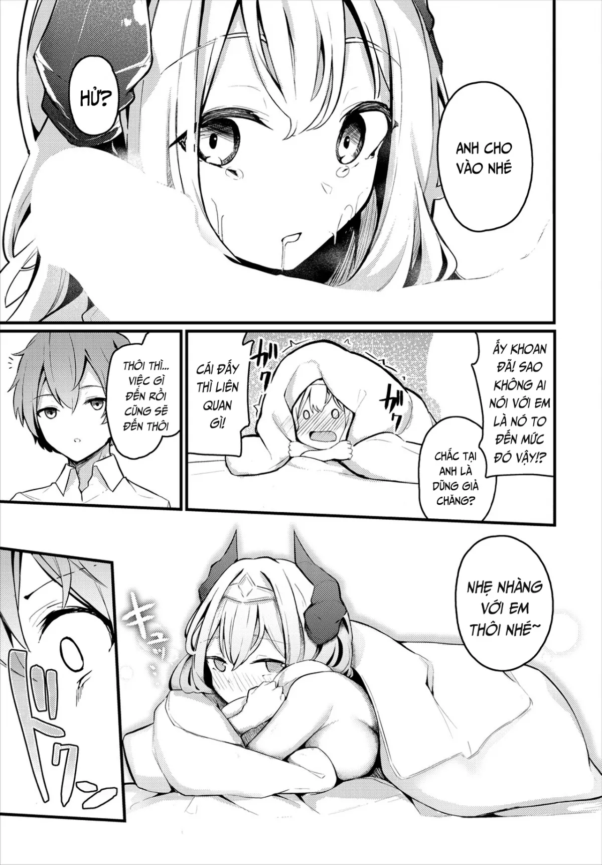 HentaiVN.net - Ảnh 10 - Tình Đầu Của Ma Vương [Hatsukoi to Maou;First Love And King of the Darkness] - Oneshot