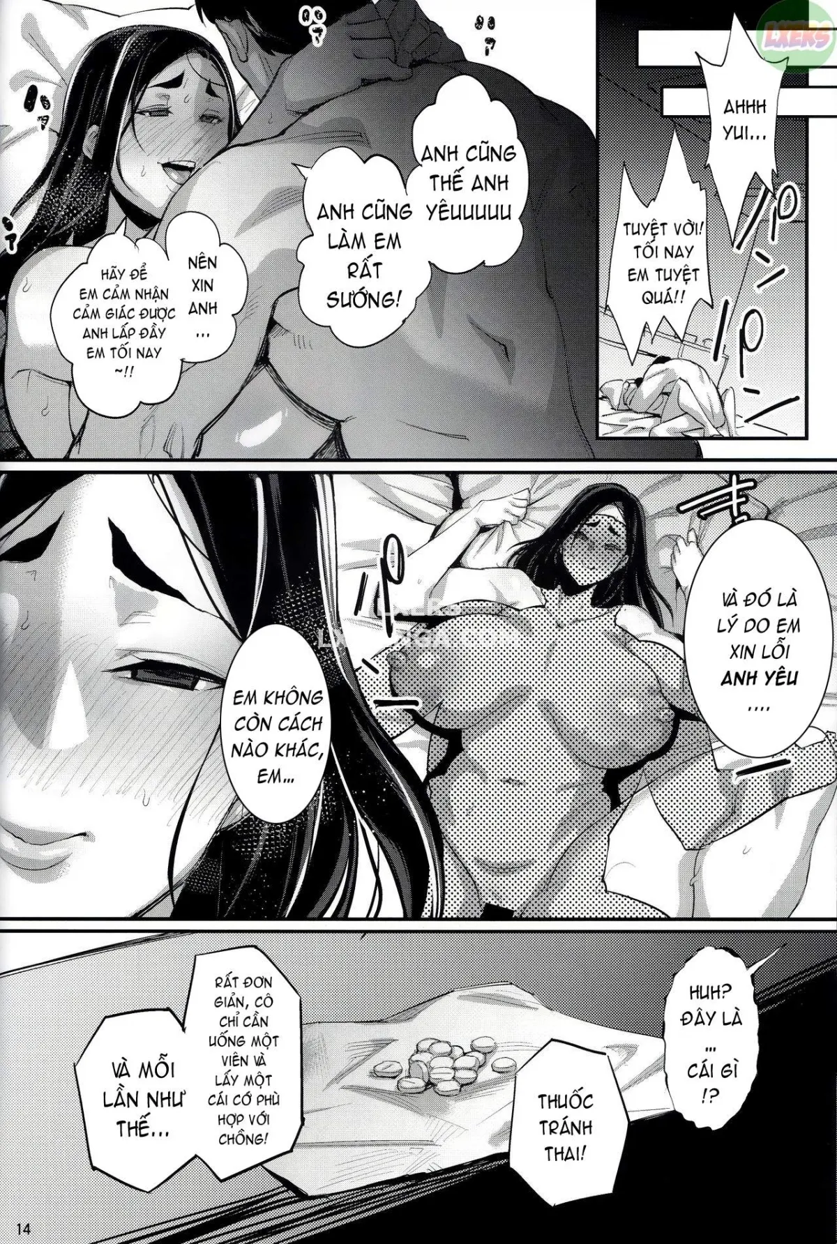 HentaiVN.net - Ảnh 15 - Housewife CHEATERS Schoolgirl [Hitozuma Netorare Schoolgirl] - Oneshot