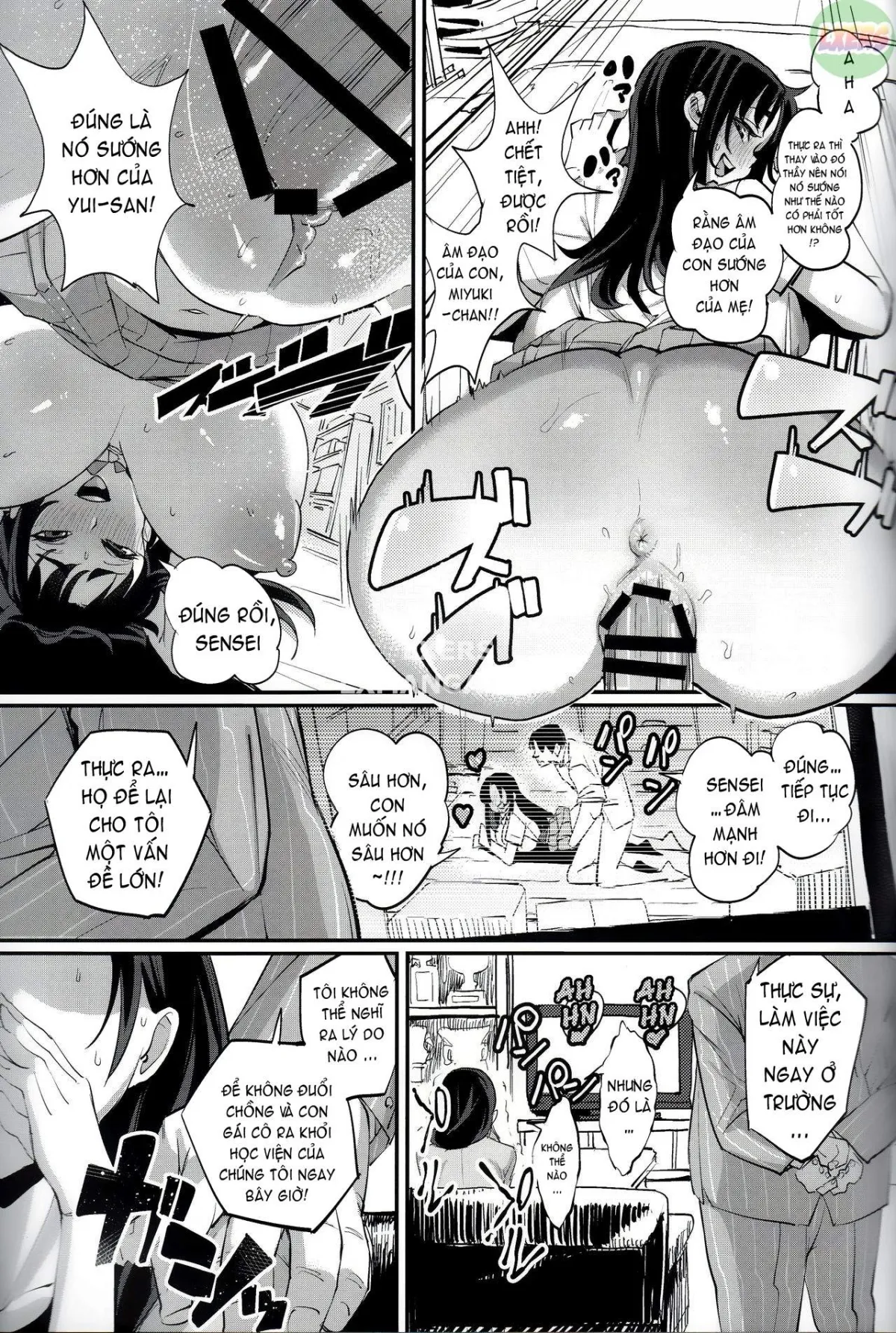 HentaiVN.net - Ảnh 4 - Housewife CHEATERS Schoolgirl [Hitozuma Netorare Schoolgirl] - Oneshot