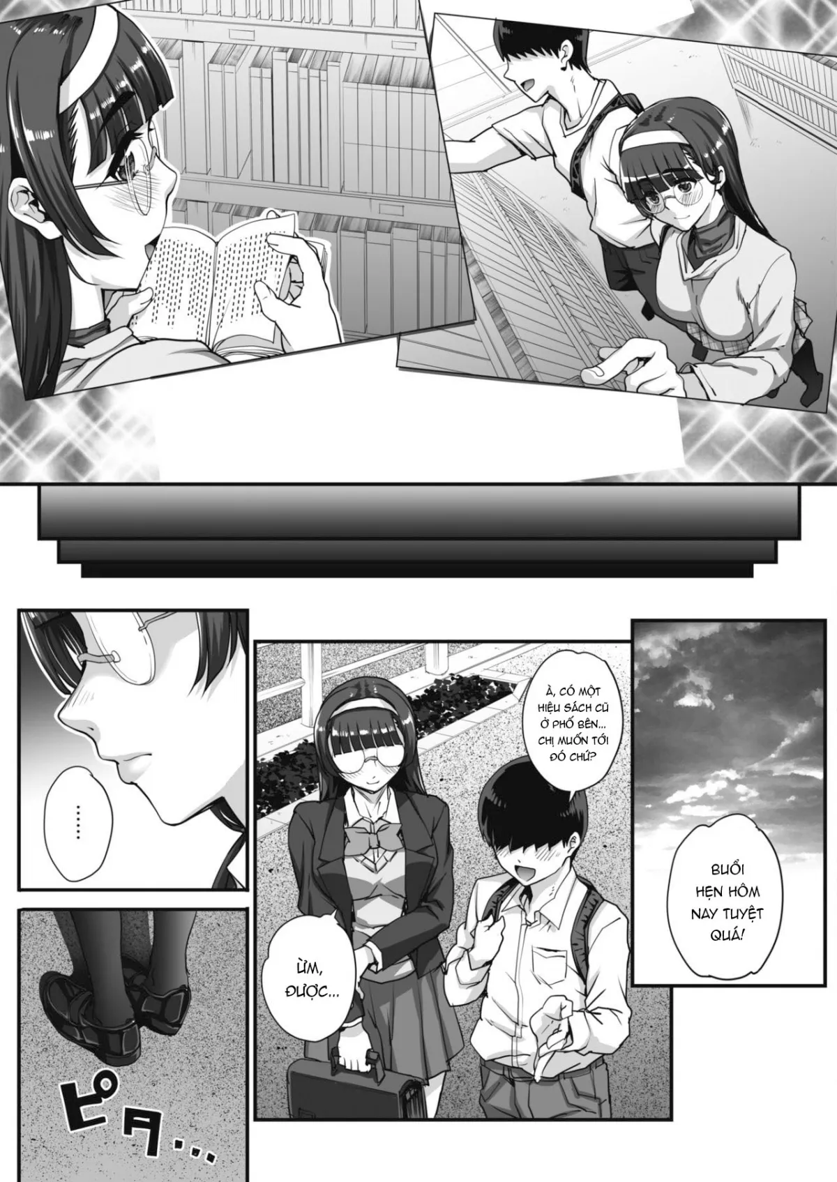HentaiVN.net - Ảnh 5 - Bungaku o musaboru monotachi - Chap 4: Giấc mộng tan vỡ...