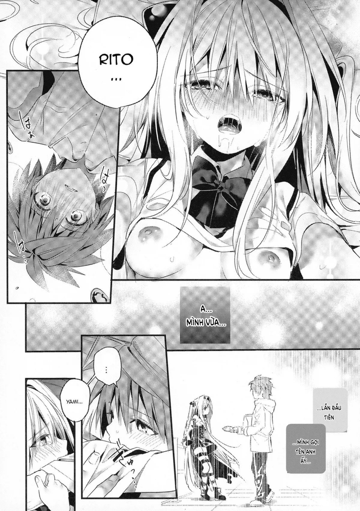 HentaiVN.net - Ảnh 20 - Lần đầu tiên em gọi tên anh [Hajimete Namae Da] - Oneshot