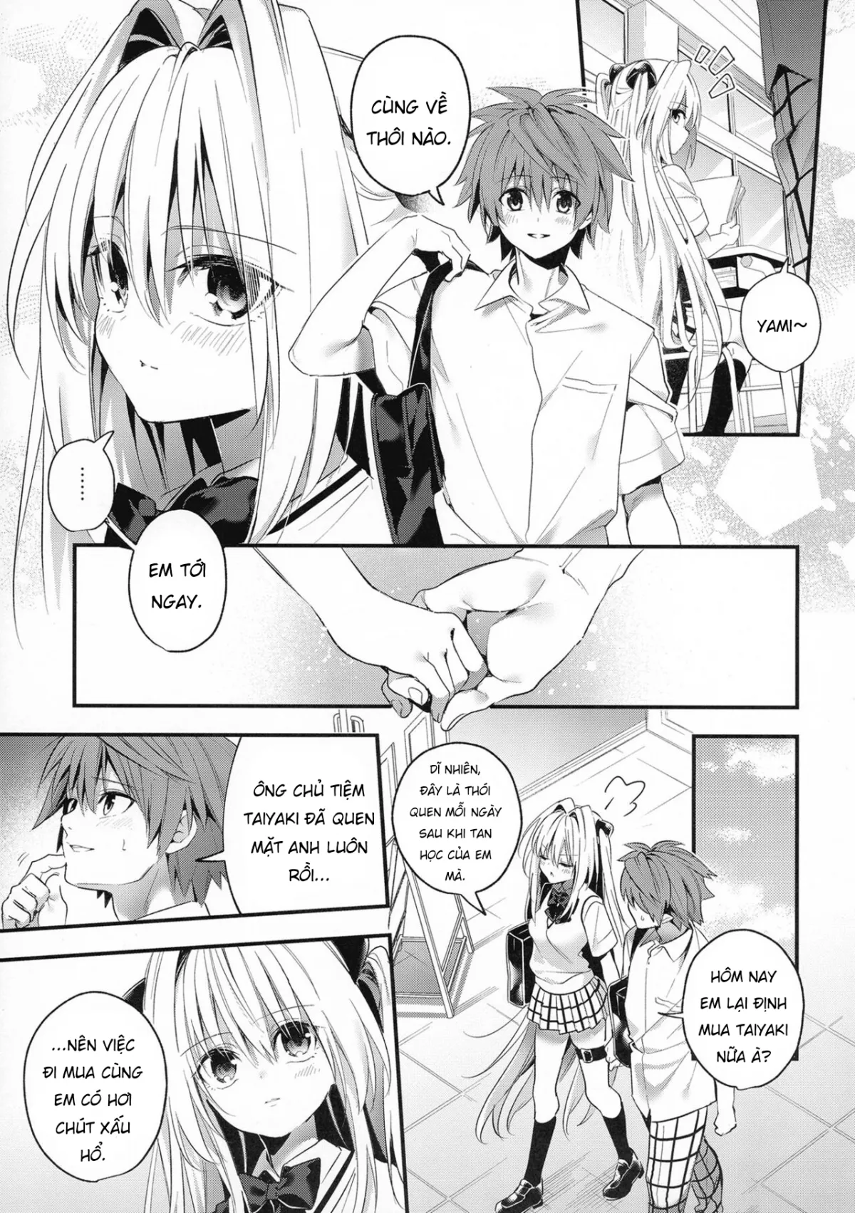 HentaiVN.net - Ảnh 3 - Lần đầu tiên em gọi tên anh [Hajimete Namae Da] - Oneshot