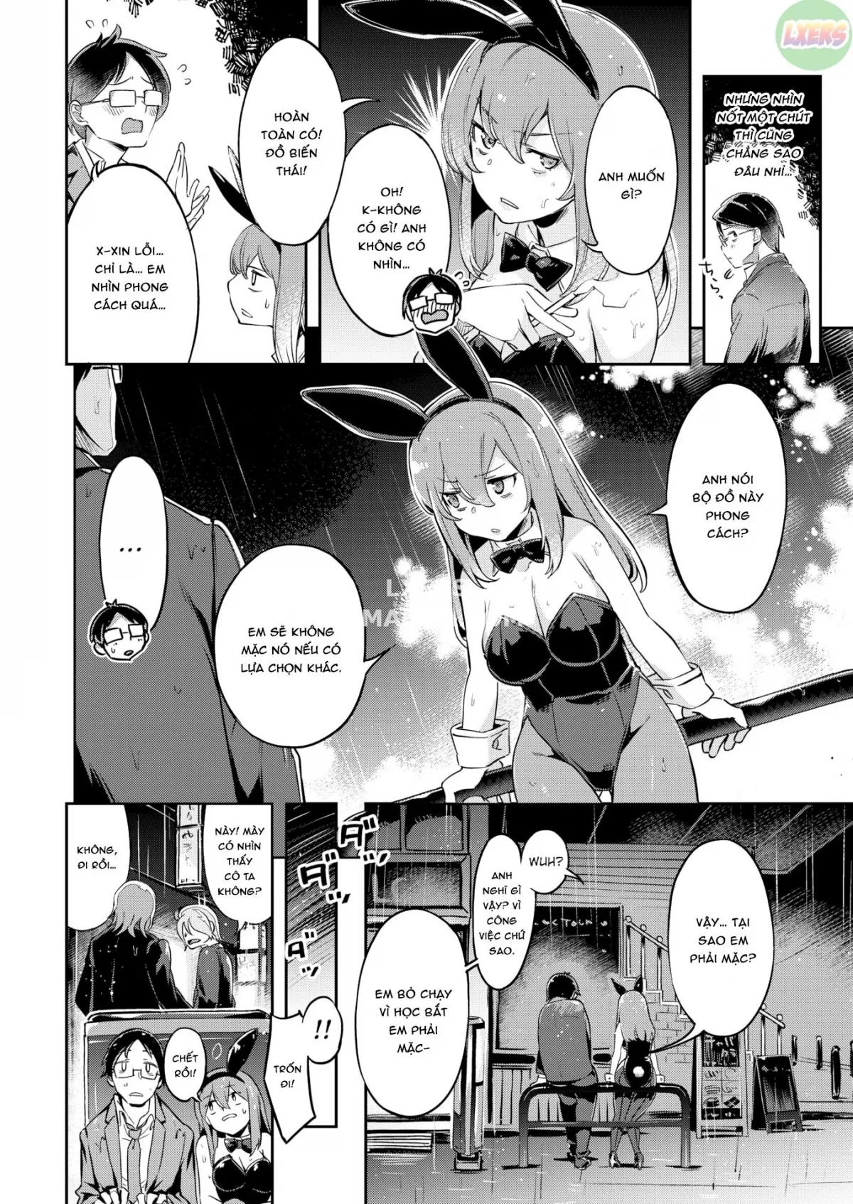 HentaiVN.net - Ảnh 4 - Yasagure Usagi to Ame to Boku - Oneshot