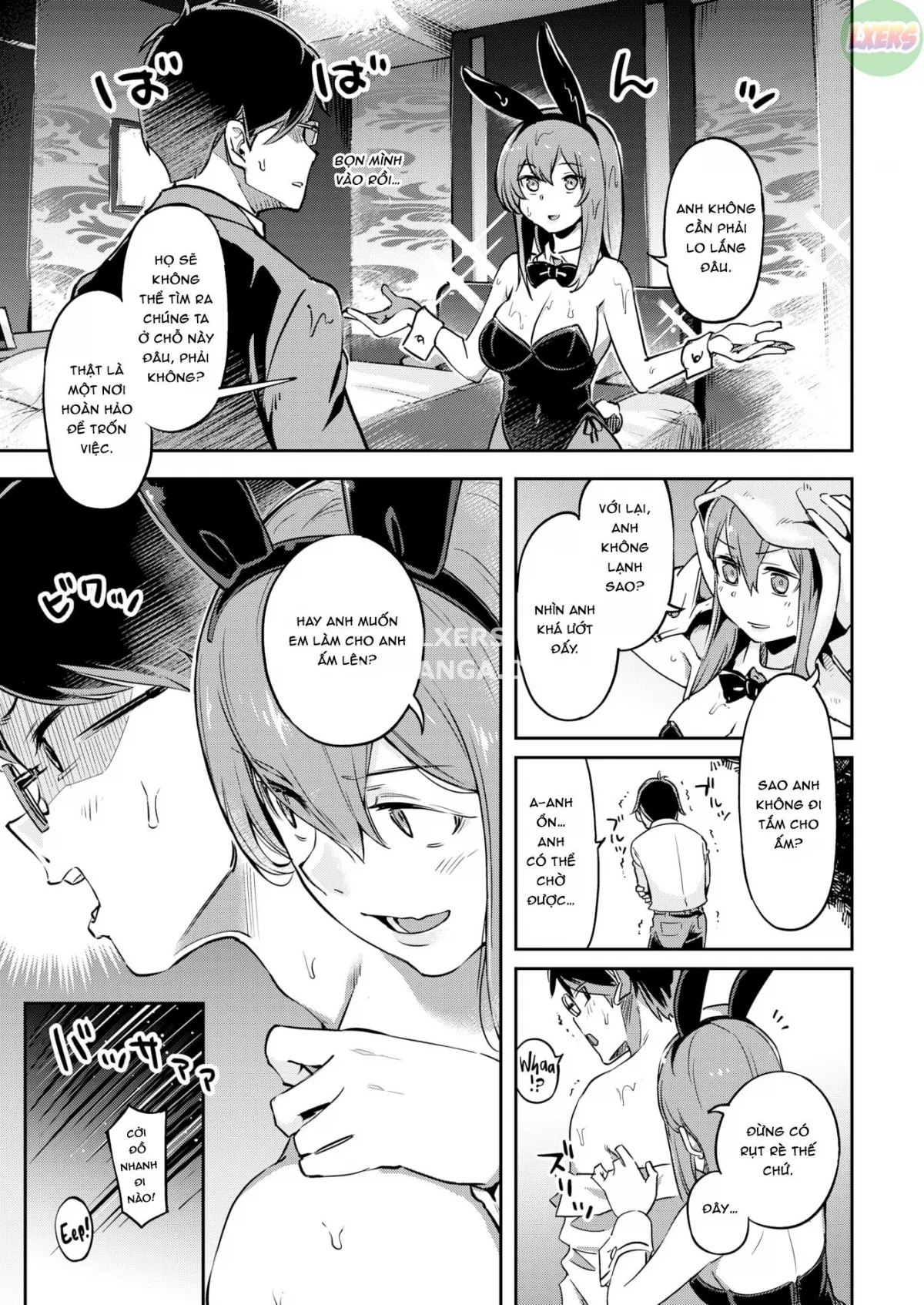 HentaiVN.net - Ảnh 7 - Yasagure Usagi to Ame to Boku - Oneshot