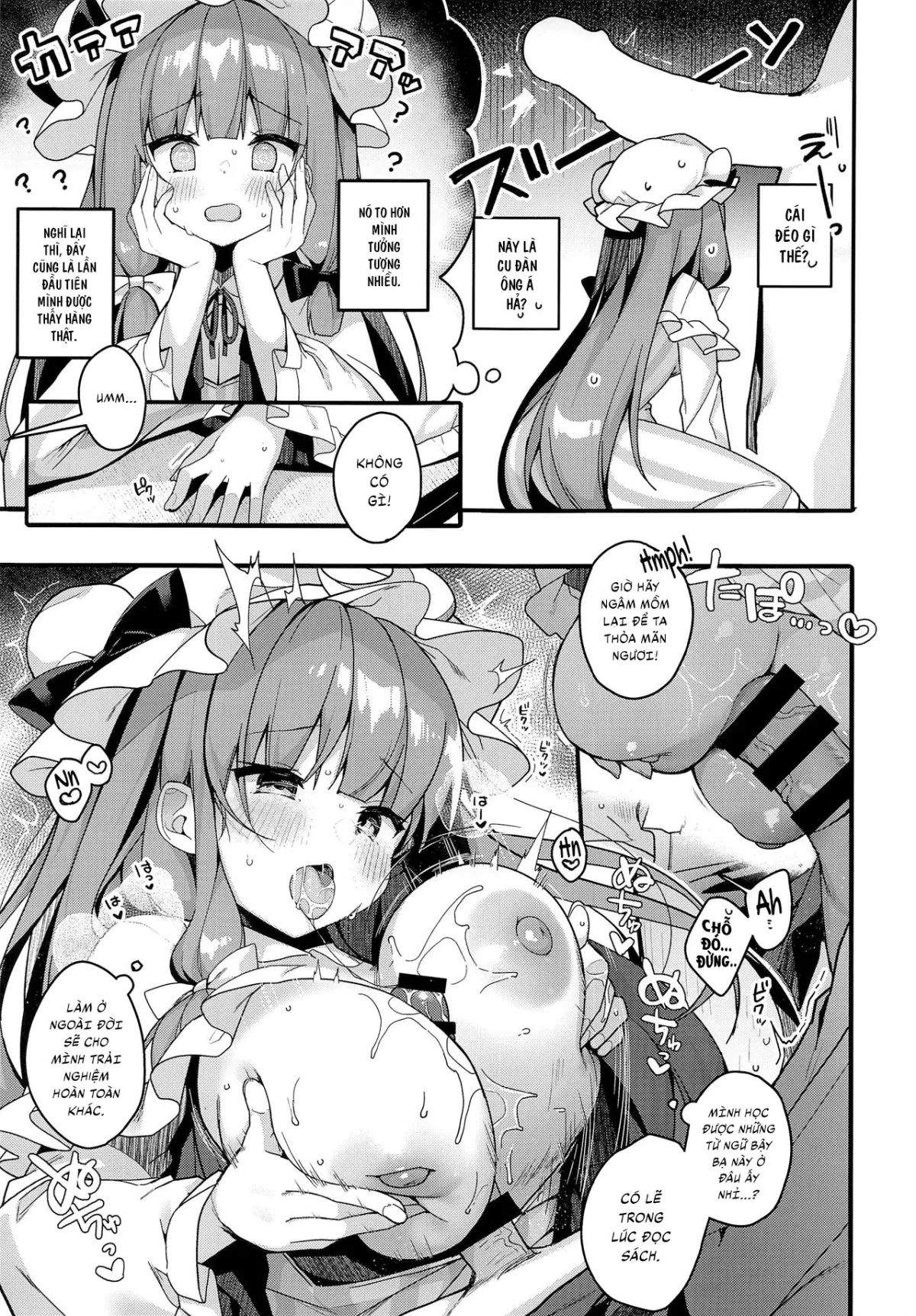 HentaiVN.net - Ảnh 12 - Daitoshokan no Majo wa Kyou mo Shitarinai - Oneshot
