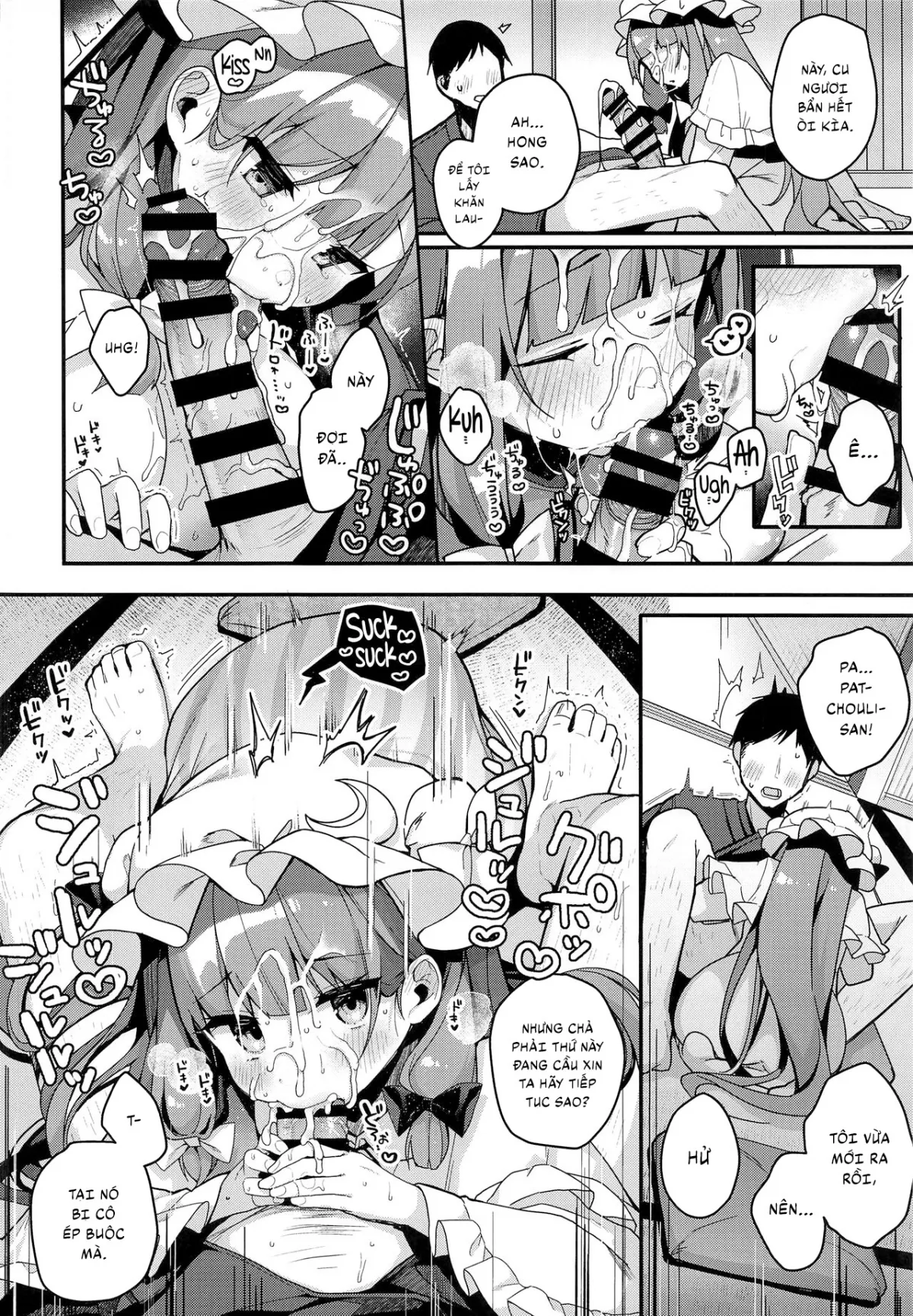 HentaiVN.net - Ảnh 15 - Daitoshokan no Majo wa Kyou mo Shitarinai - Oneshot