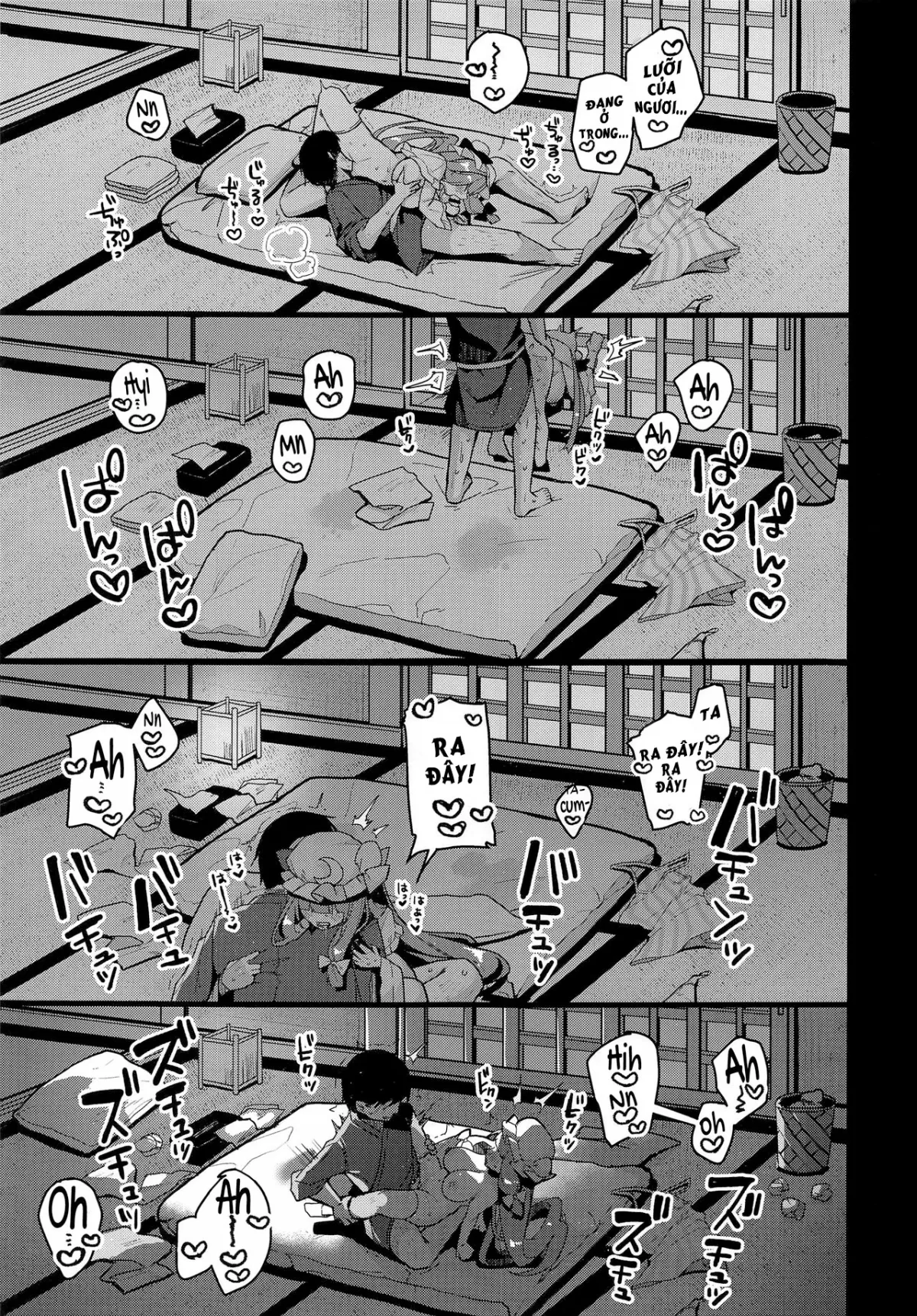 HentaiVN.net - Ảnh 20 - Daitoshokan no Majo wa Kyou mo Shitarinai - Oneshot