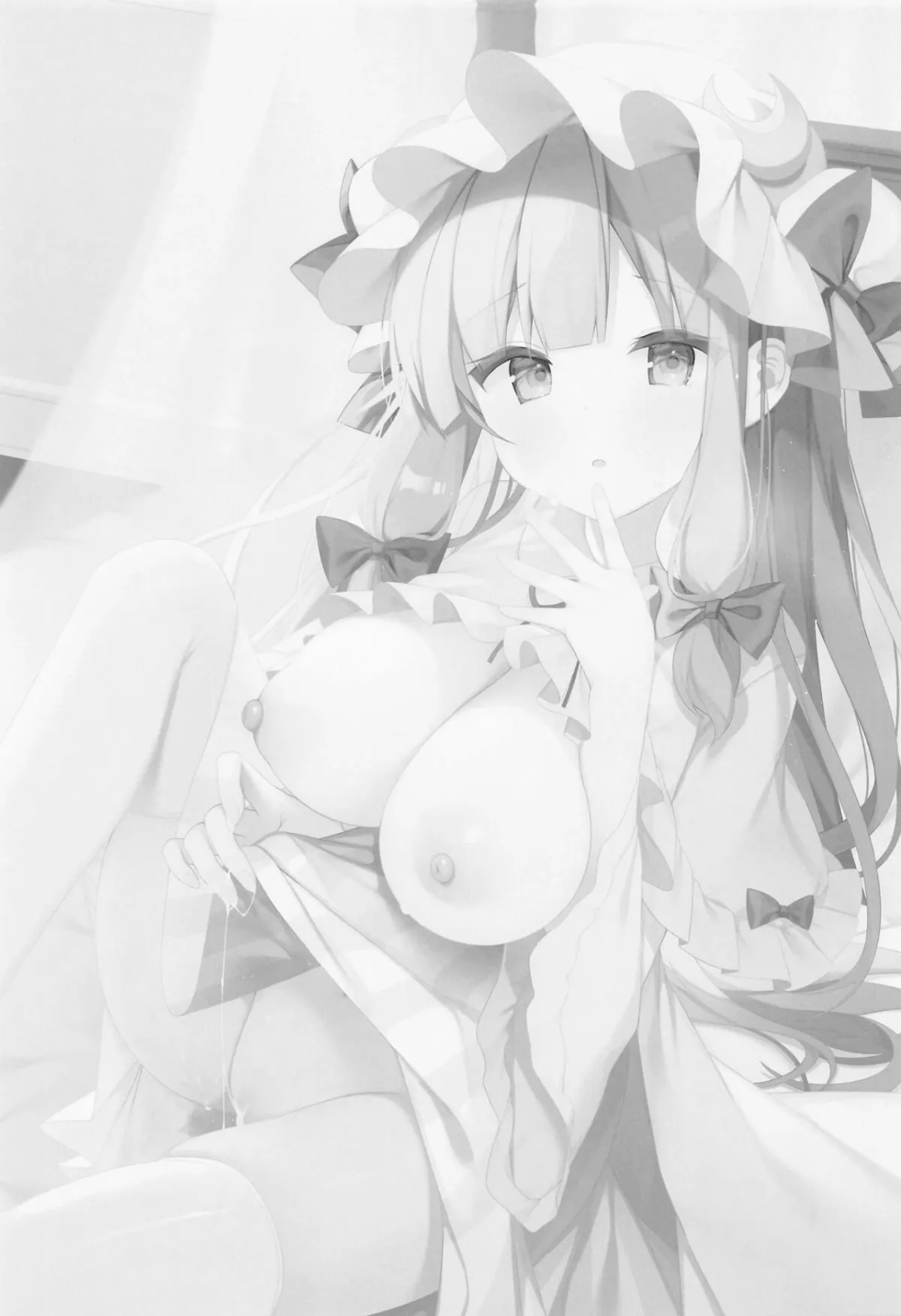 HentaiVN.net - Ảnh 3 - Daitoshokan no Majo wa Kyou mo Shitarinai - Oneshot