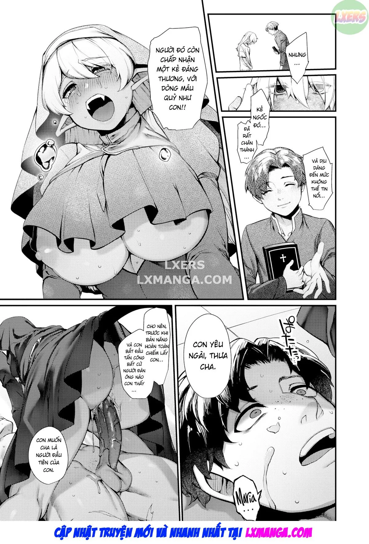 HentaiVN.net - Ảnh 14 - Phúc âm tà ác - Oneshot