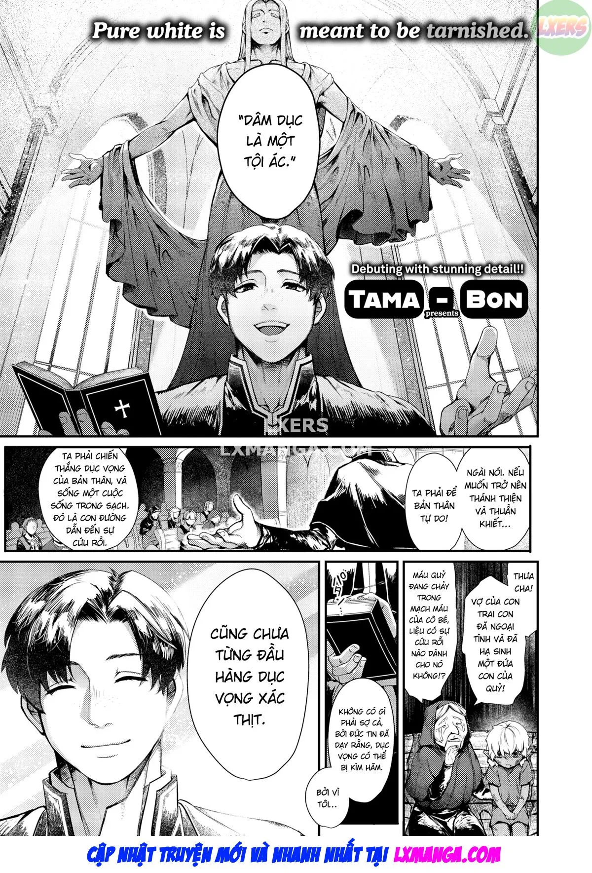 HentaiVN.net - Ảnh 4 - Phúc âm tà ác - Oneshot