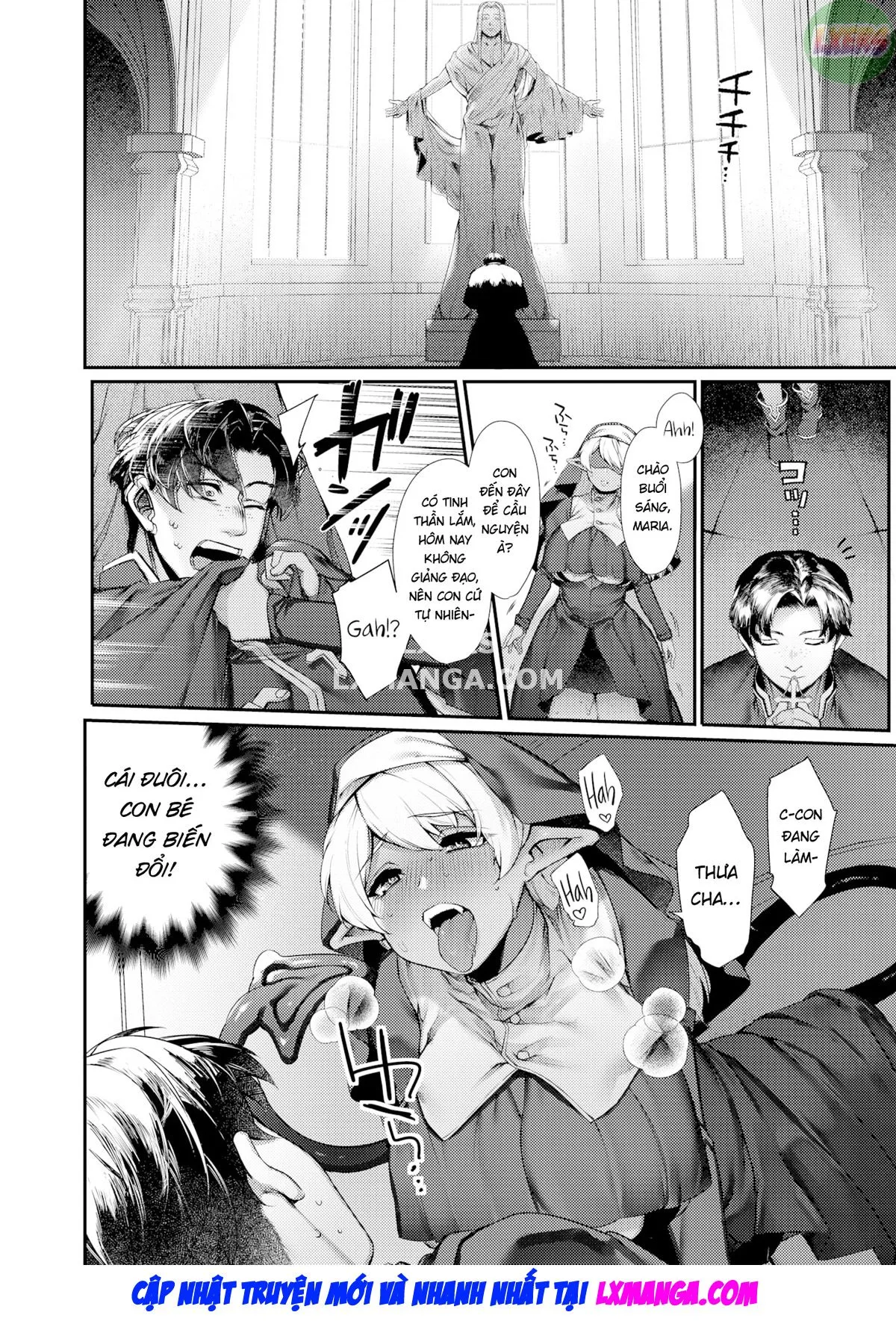 HentaiVN.net - Ảnh 9 - Phúc âm tà ác - Oneshot