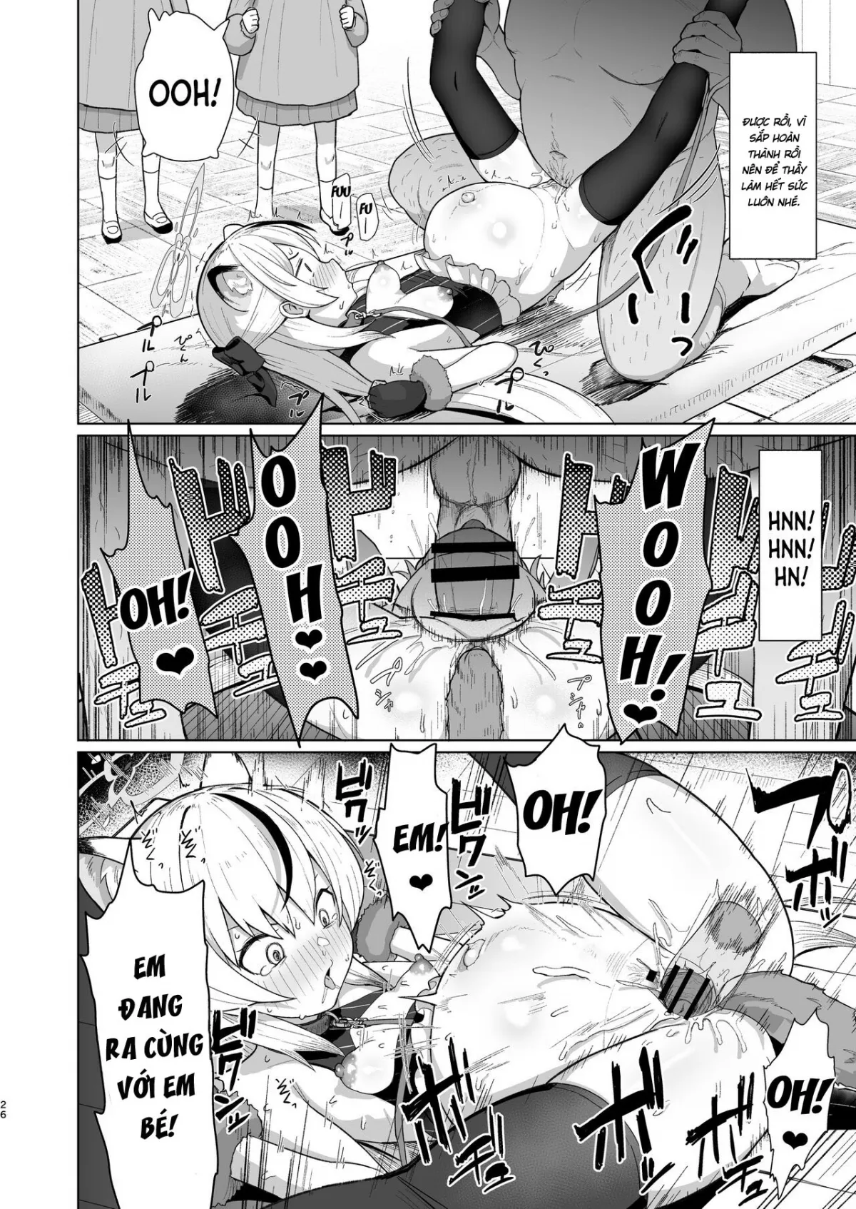 HentaiVN.net - Ảnh 25 - Kokona làm rất tốt! [Taihen Yoku Dekimashita] - Oneshot nứng