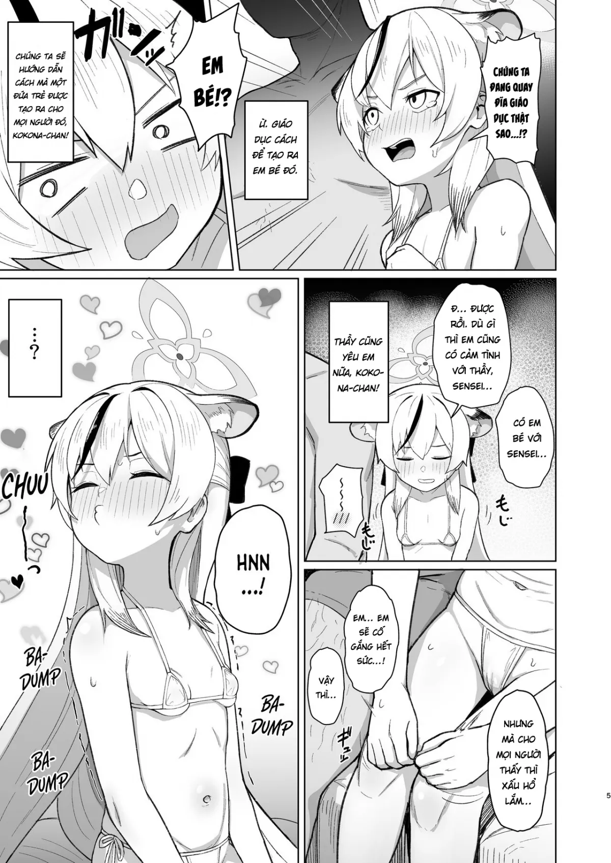 HentaiVN.net - Ảnh 4 - Kokona làm rất tốt! [Taihen Yoku Dekimashita] - Oneshot nứng