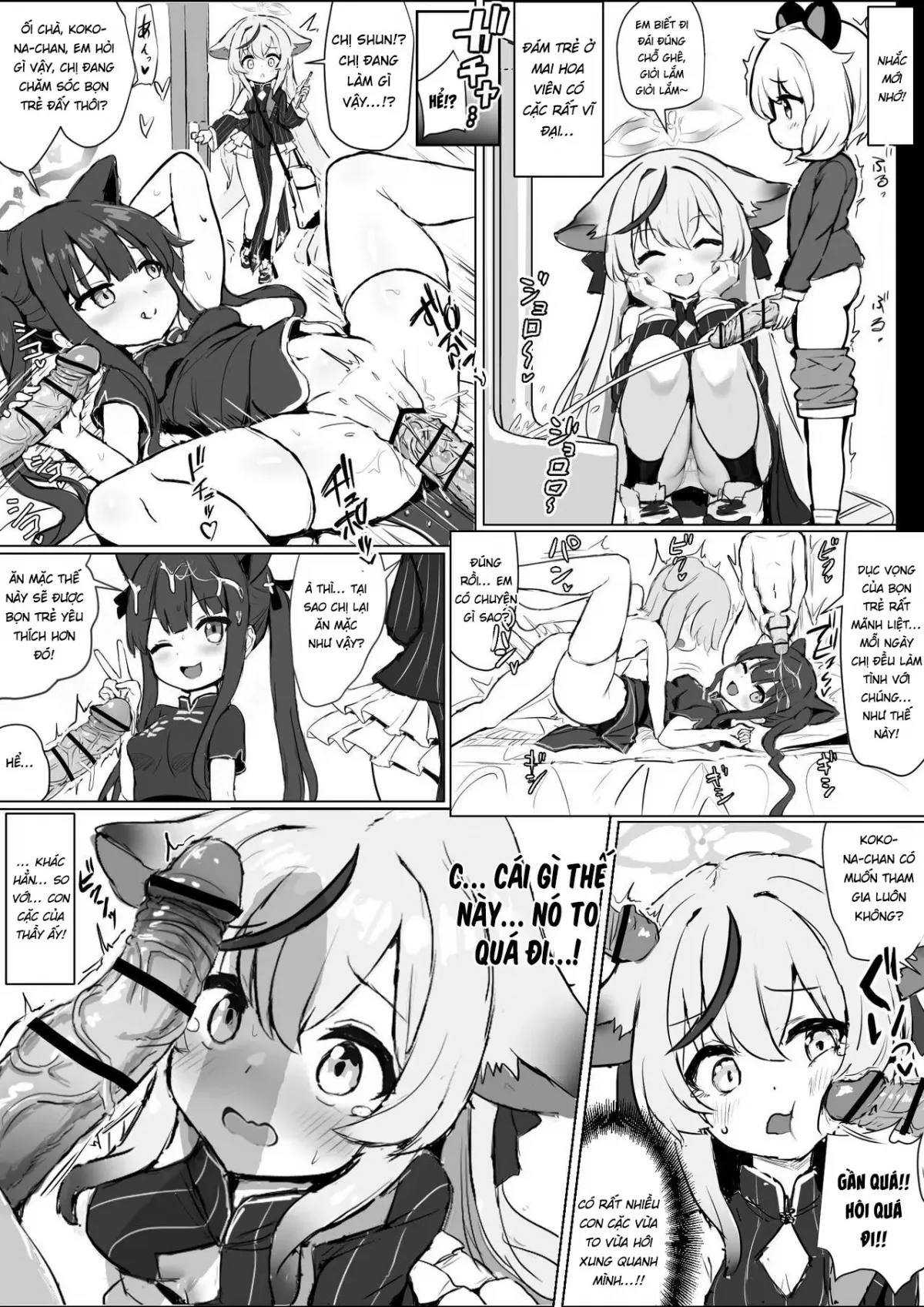 HentaiVN.net - Ảnh 3 - 【NTR】子供たちの性処理係になったココナちゃんとシュン - Oneshot nứng