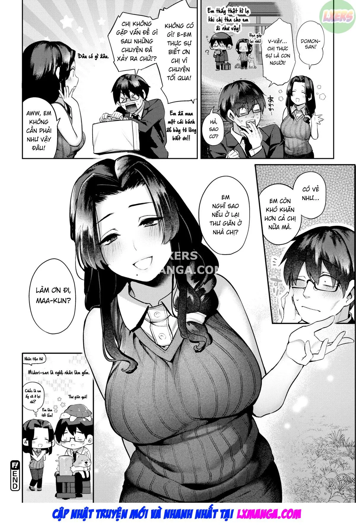 HentaiVN.net - Ảnh 27 - Định mệnh gặp Sugar Mommy - Oneshot