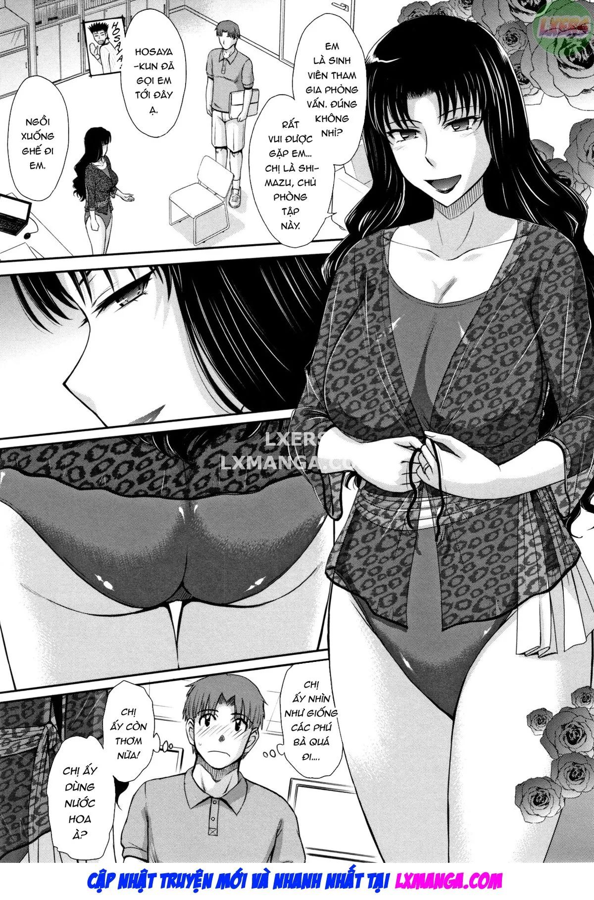 HentaiVN.net - Ảnh 3 - Hitozuma, Mitsu to Niku - Chap 2