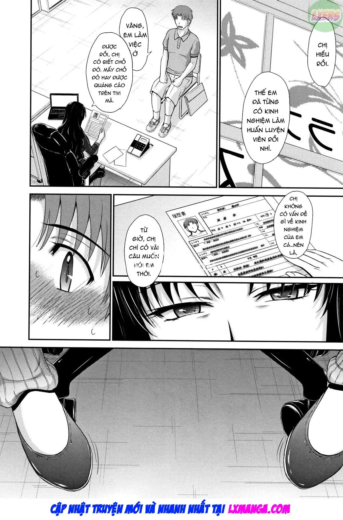 HentaiVN.net - Ảnh 4 - Hitozuma, Mitsu to Niku - Chap 2
